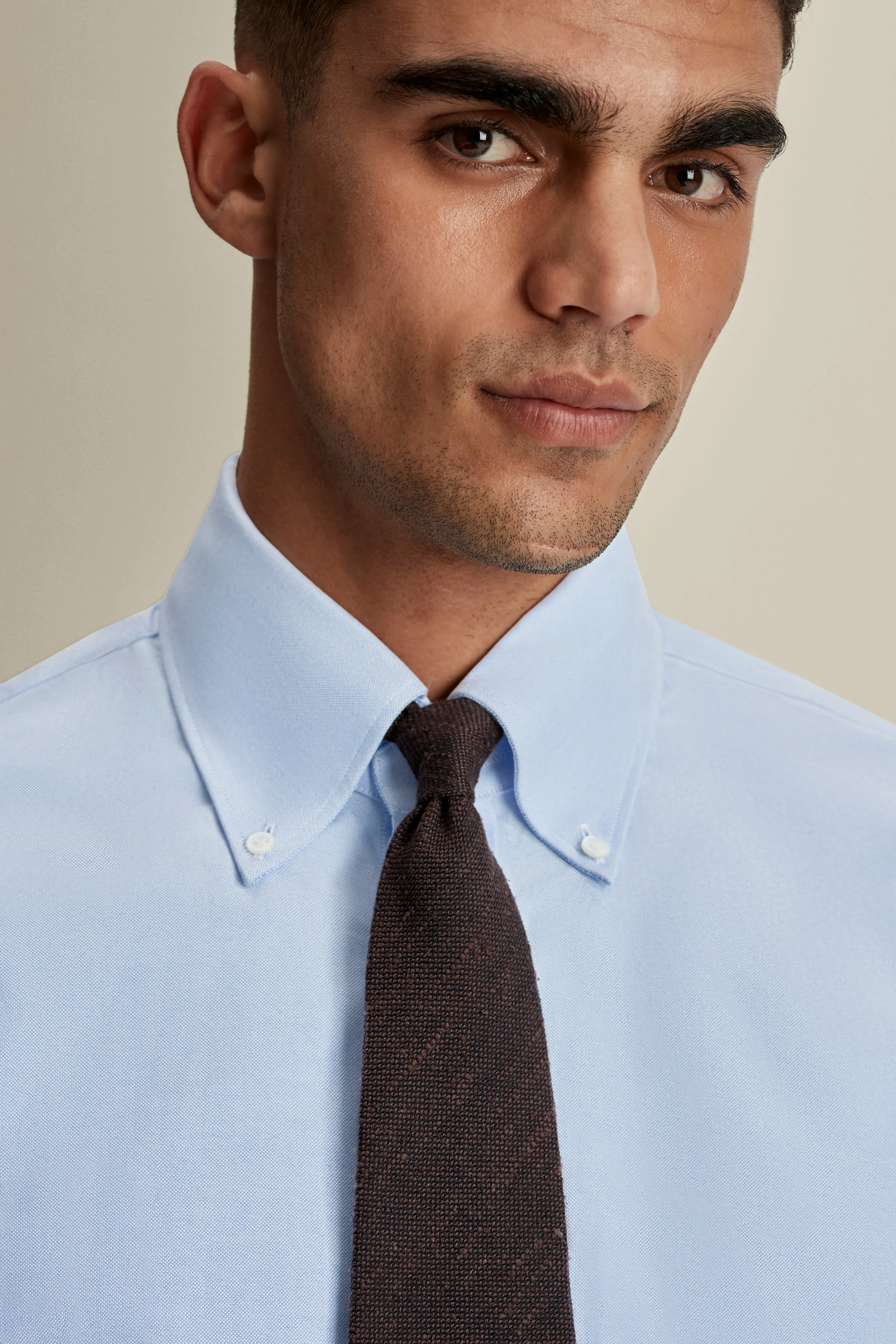 Heavy Cotton Casual Button Down Oxford Shirt sold by Thom Sweeney product image thumbnail 4