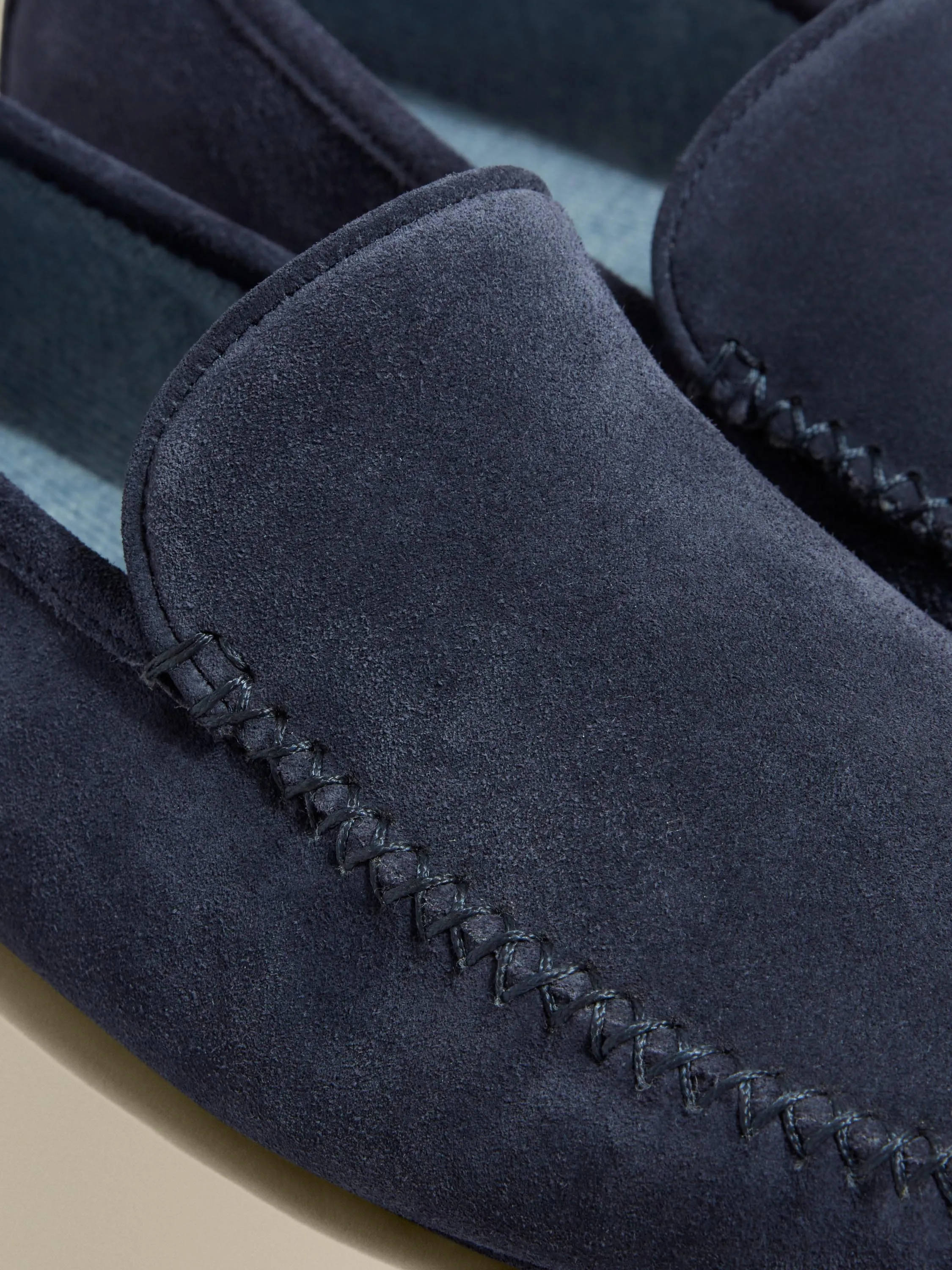 Cashmere Lined Suede Slippers sold by Thom Sweeney product image thumbnail 3