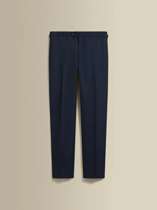 Flat Front Wool Hopsack Trousers sold by Thom Sweeney