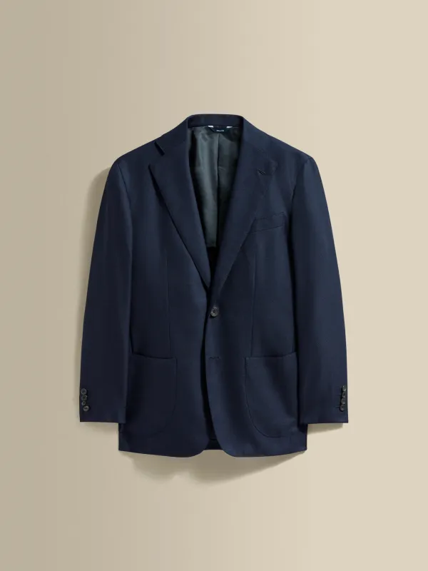 Single Breasted Wool Hopsack Jacket sold by Thom Sweeney