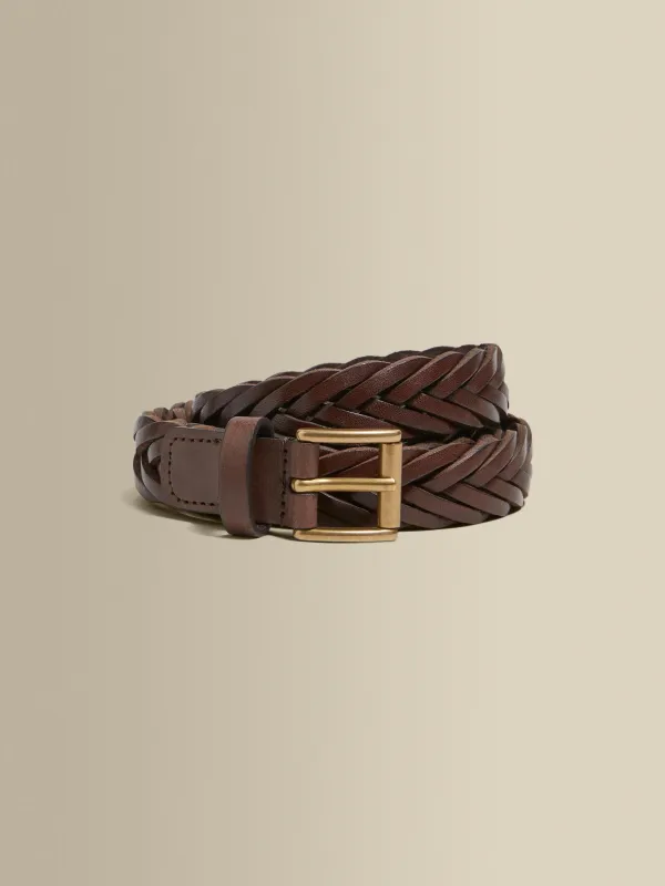 Woven Leather Belt sold by Thom Sweeney