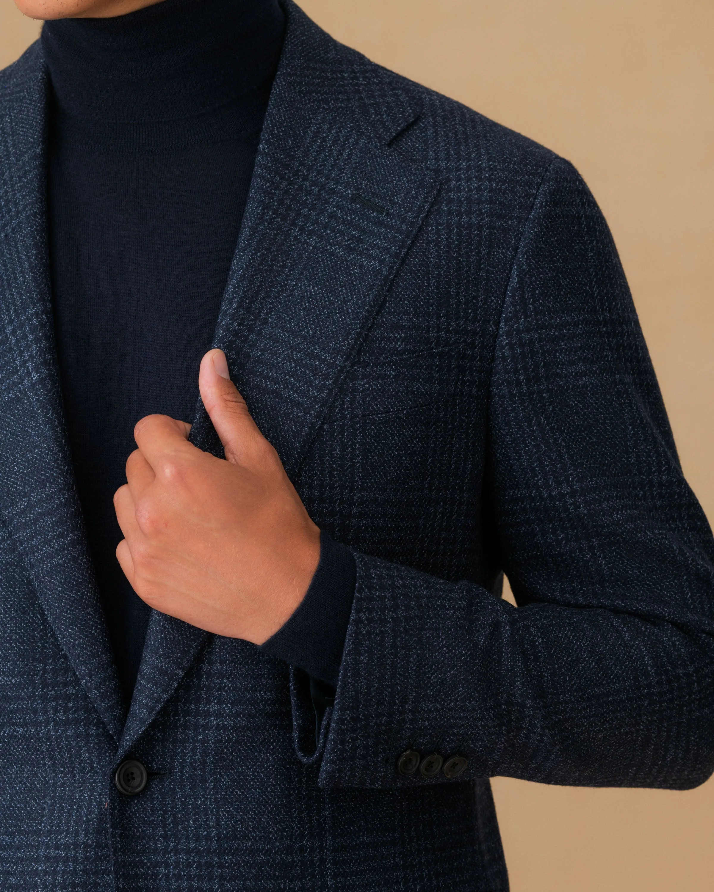 Wool Cashmere Single Breasted Jacket sold by Thom Sweeney product image thumbnail 4