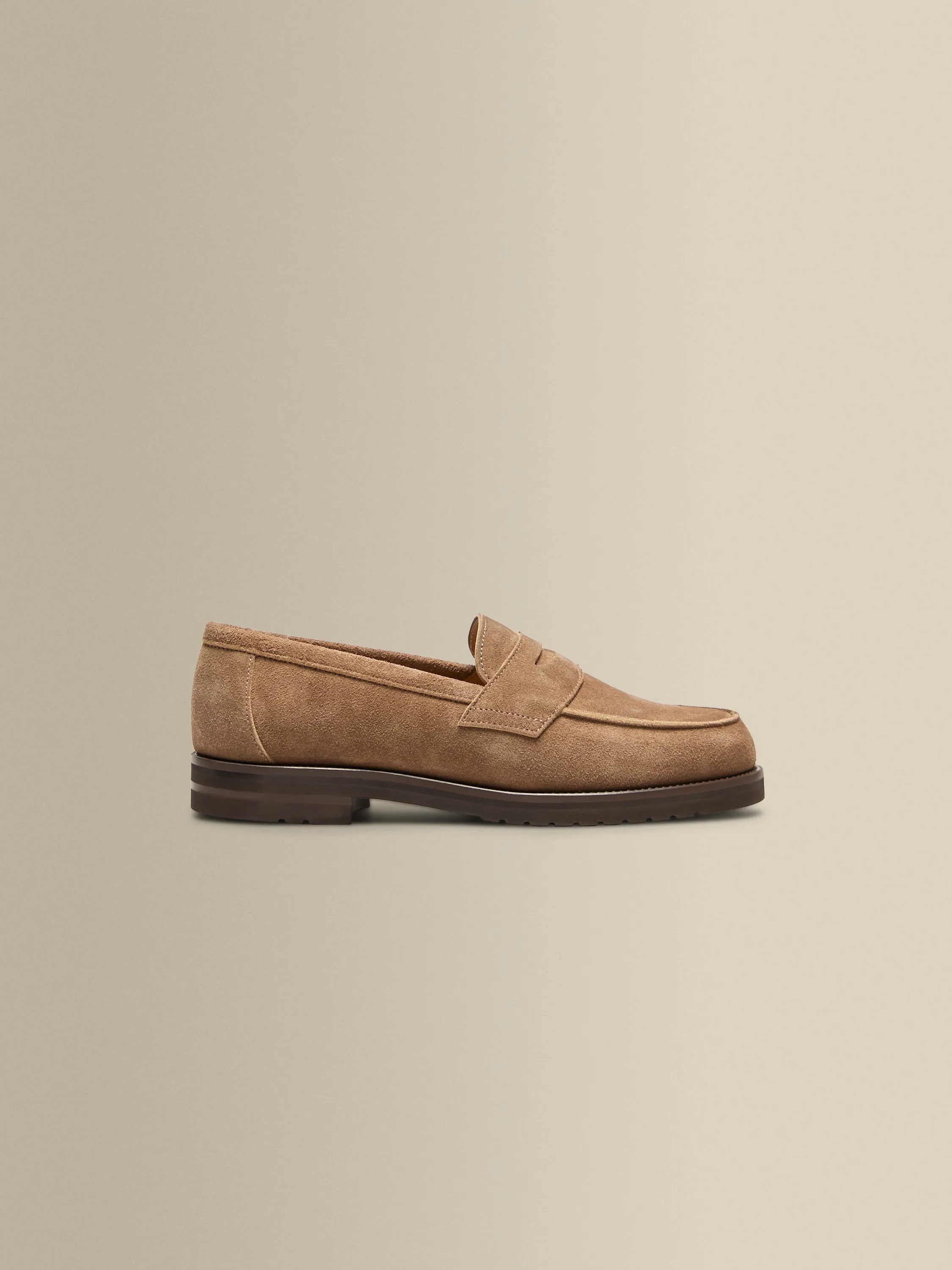Suede Penny Loafer Shoes sold by Thom Sweeney product image thumbnail 5