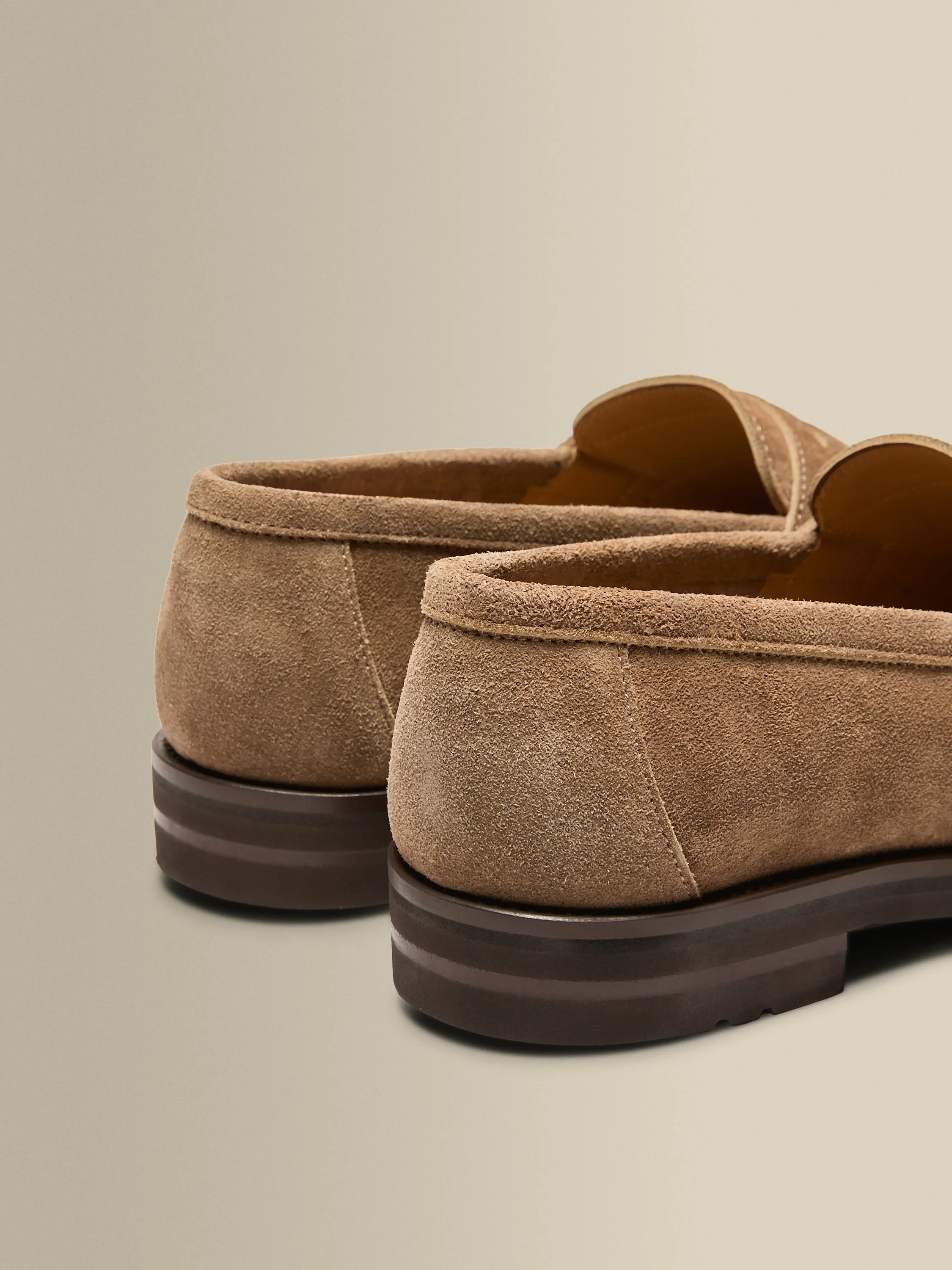 Suede Penny Loafer Shoes sold by Thom Sweeney product image thumbnail 3