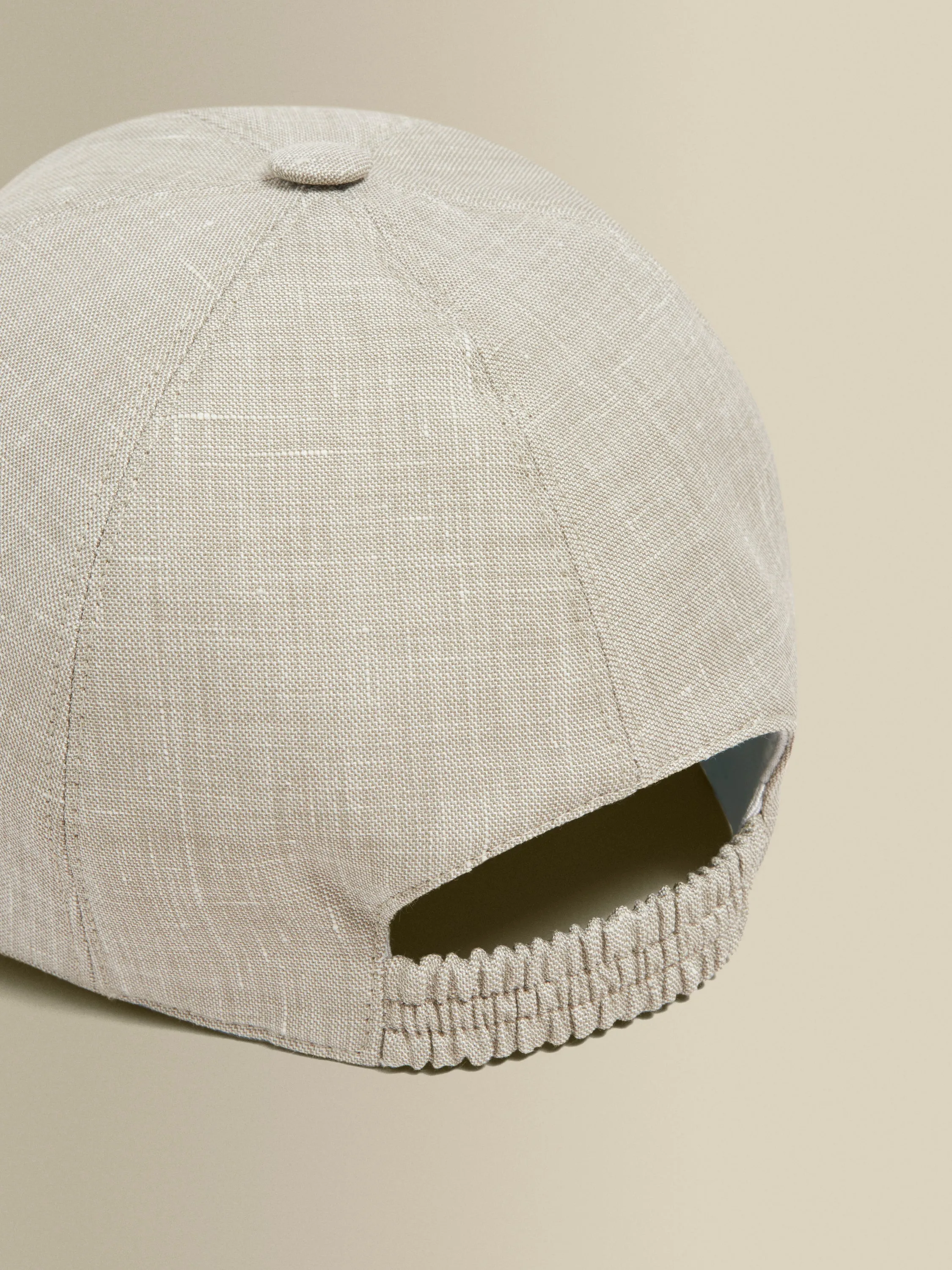 Linen Wool Baseball Cap sold by Thom Sweeney product image thumbnail 4