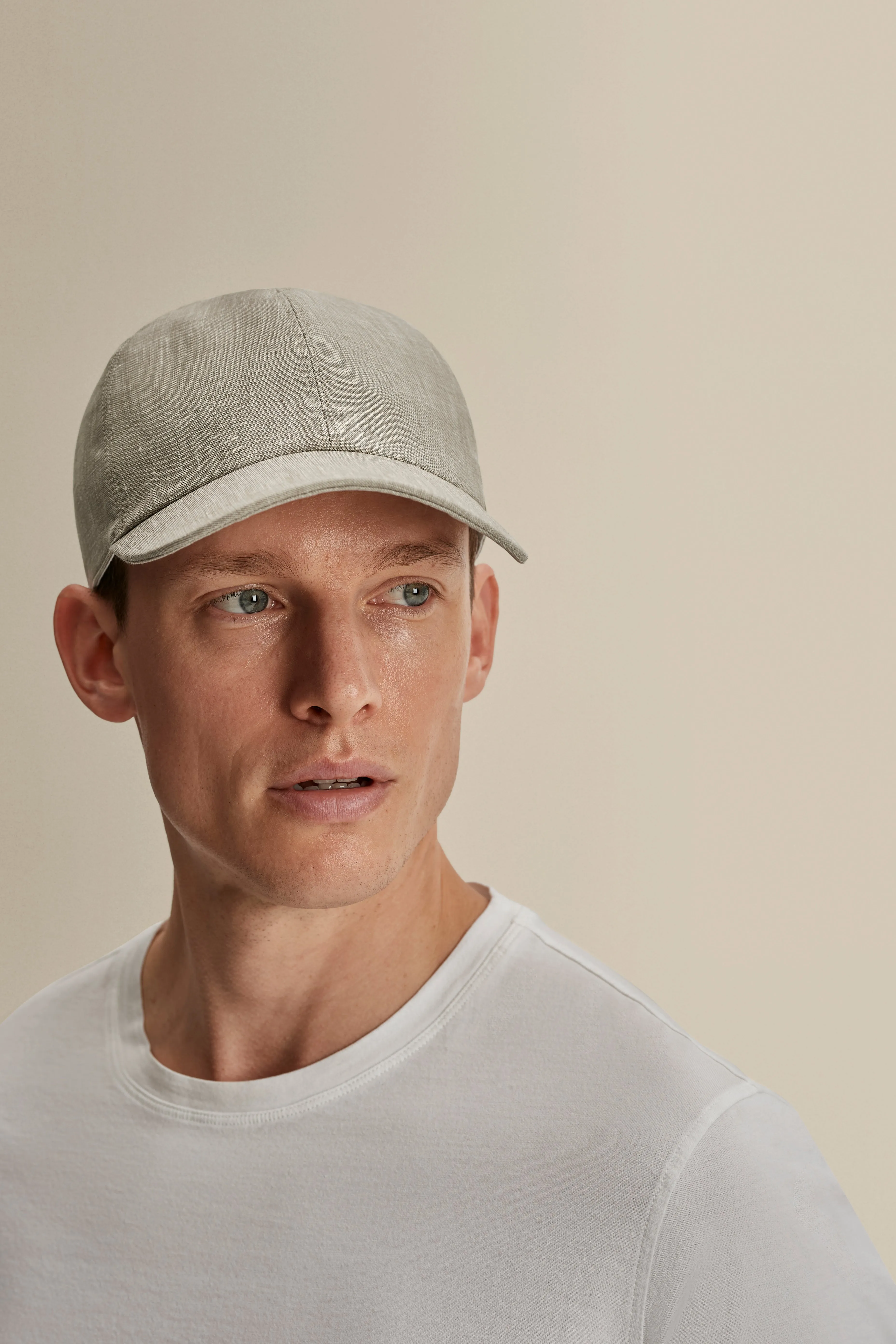 Linen Wool Baseball Cap sold by Thom Sweeney product image thumbnail 2
