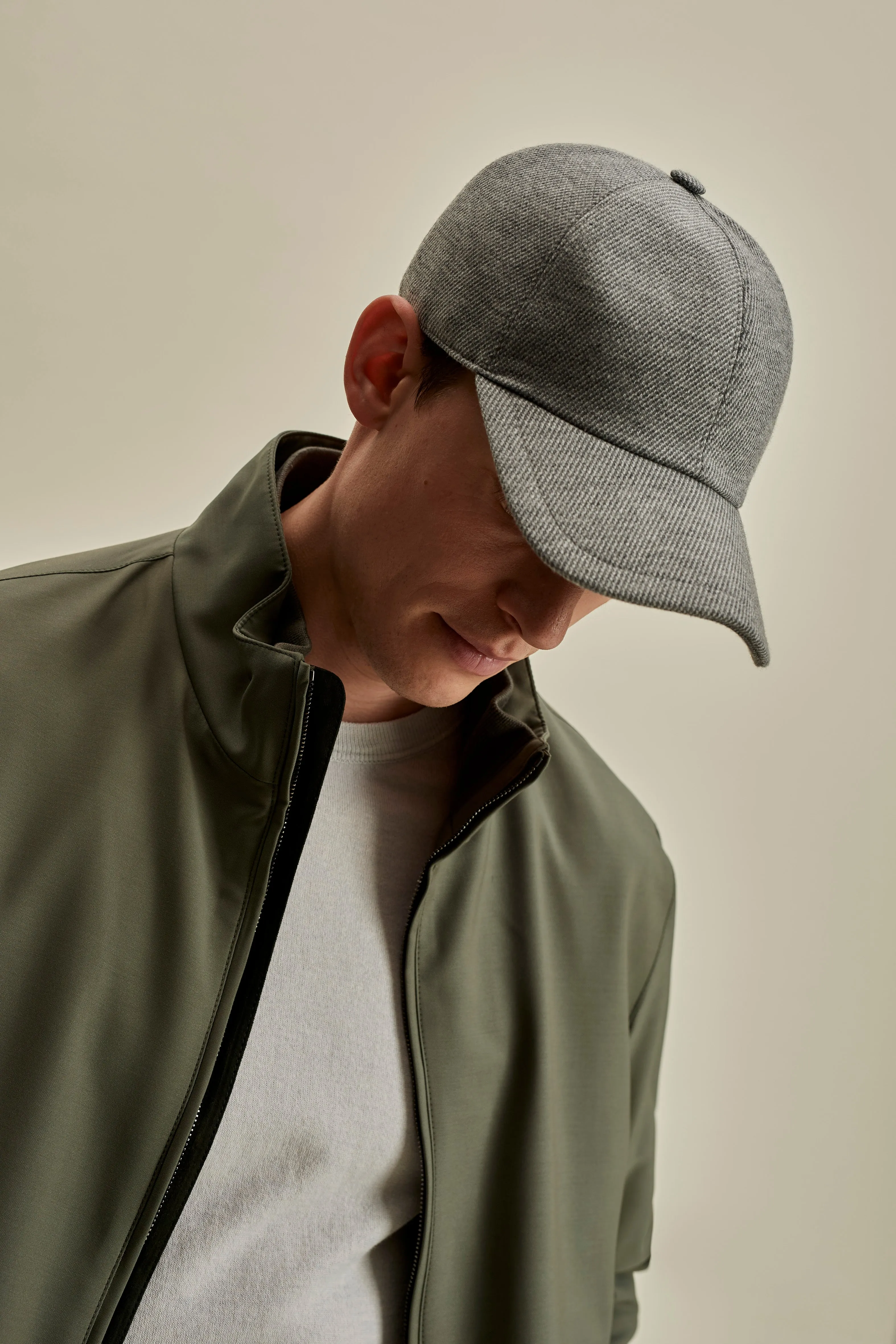 Wool Cotton Baseball Cap sold by Thom Sweeney product image thumbnail 2