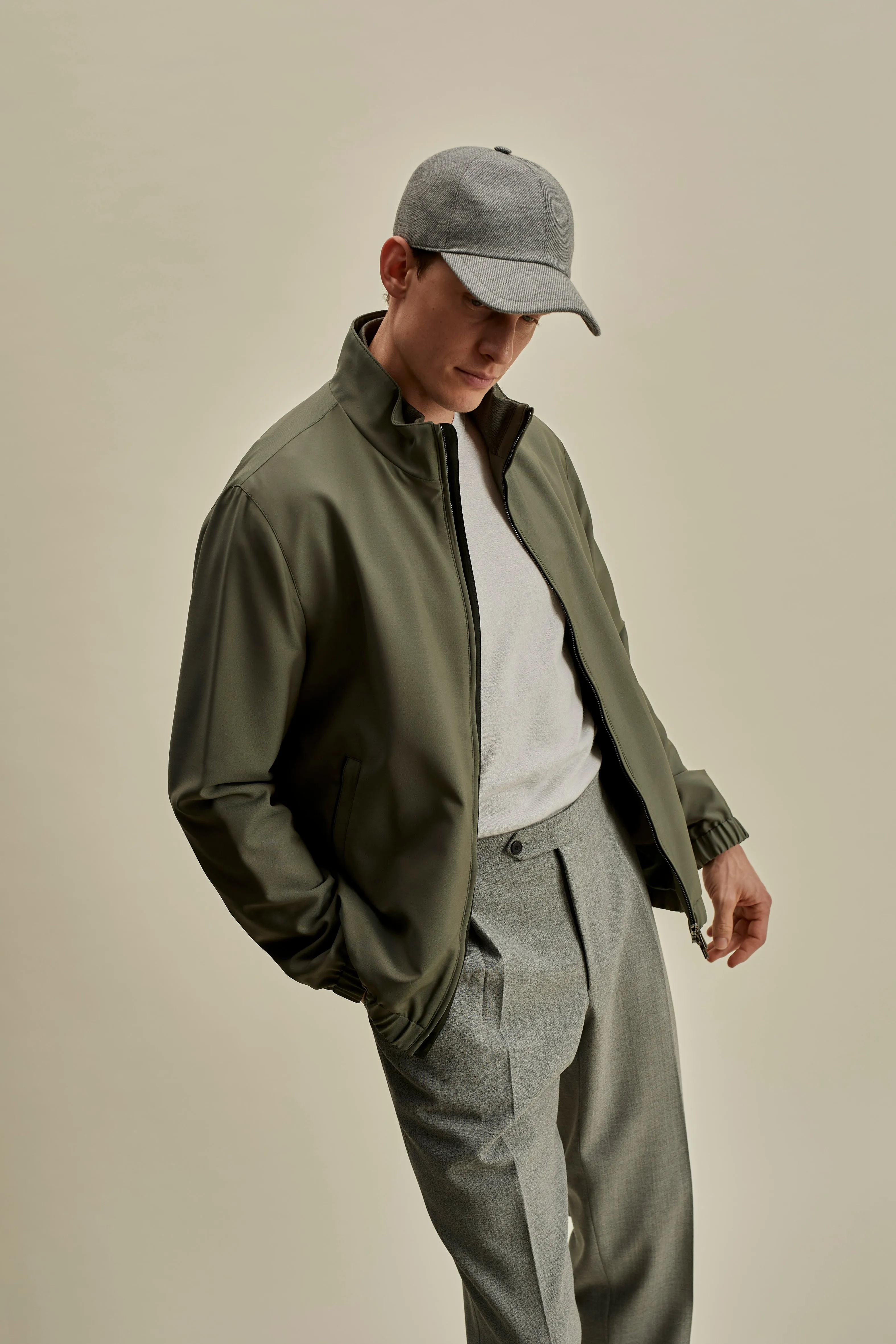 Wool Cotton Baseball Cap sold by Thom Sweeney product image thumbnail 3