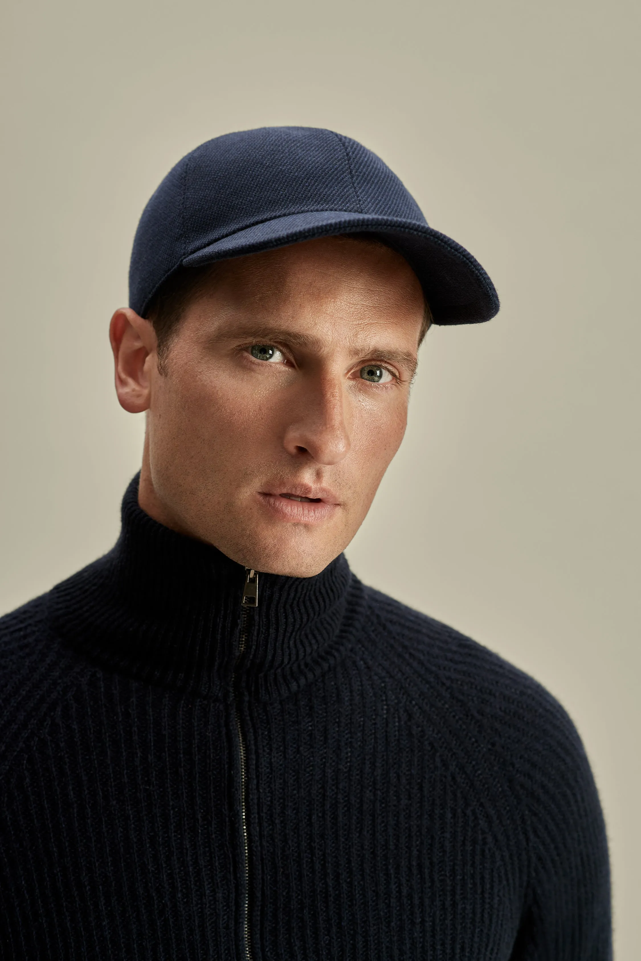 Wool Cashmere Baseball Cap sold by Thom Sweeney product image thumbnail 3