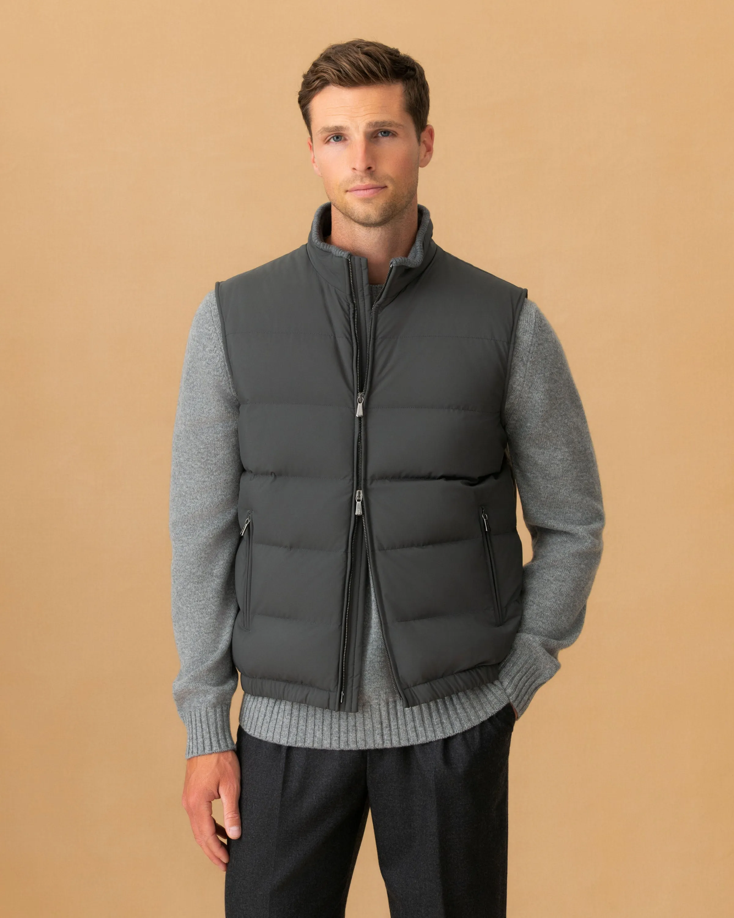 Japanese Nylon Gilet sold by Thom Sweeney product image thumbnail 2