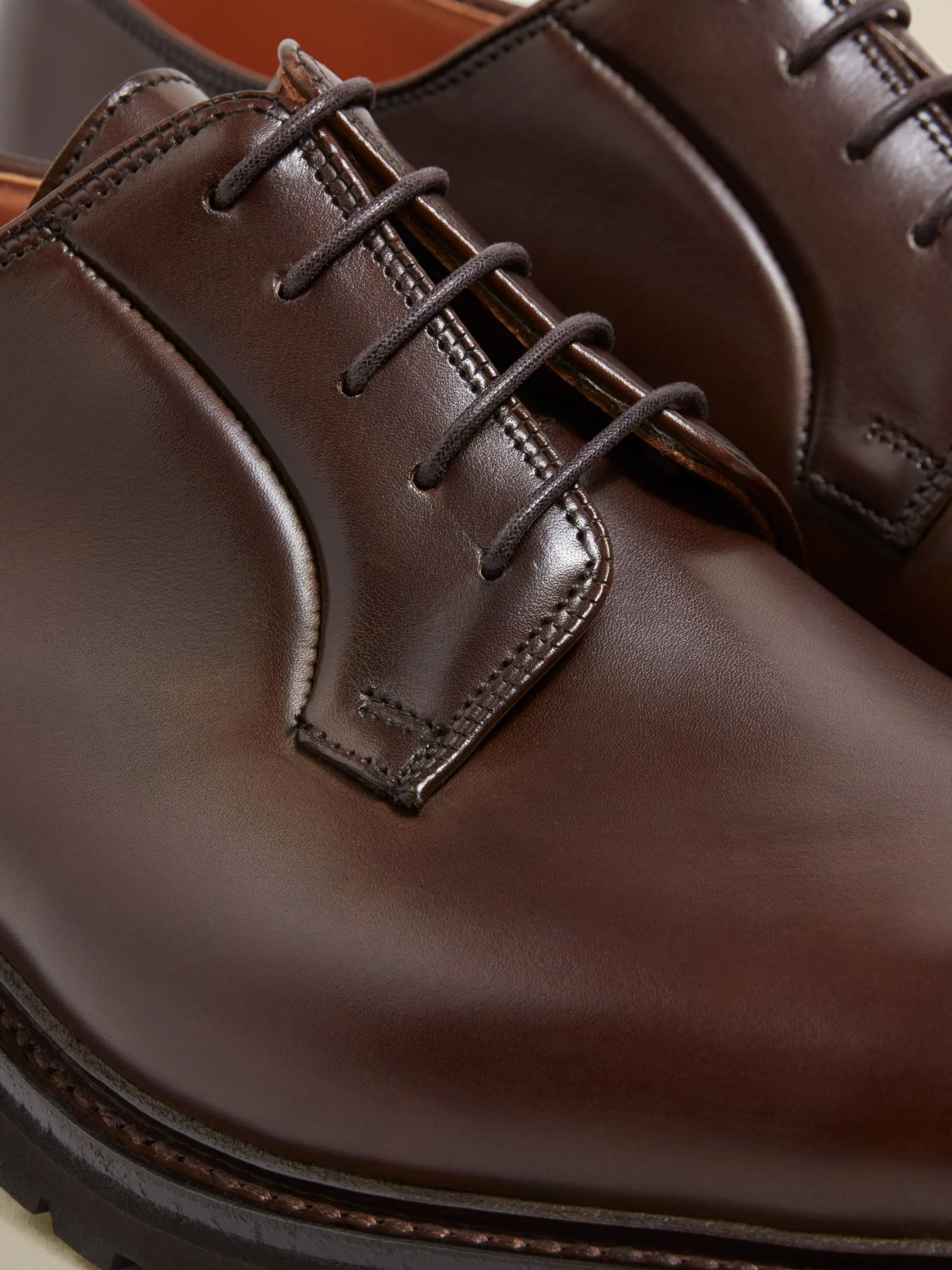 Calf Leather Derby Shoes sold by Thom Sweeney product image thumbnail 2