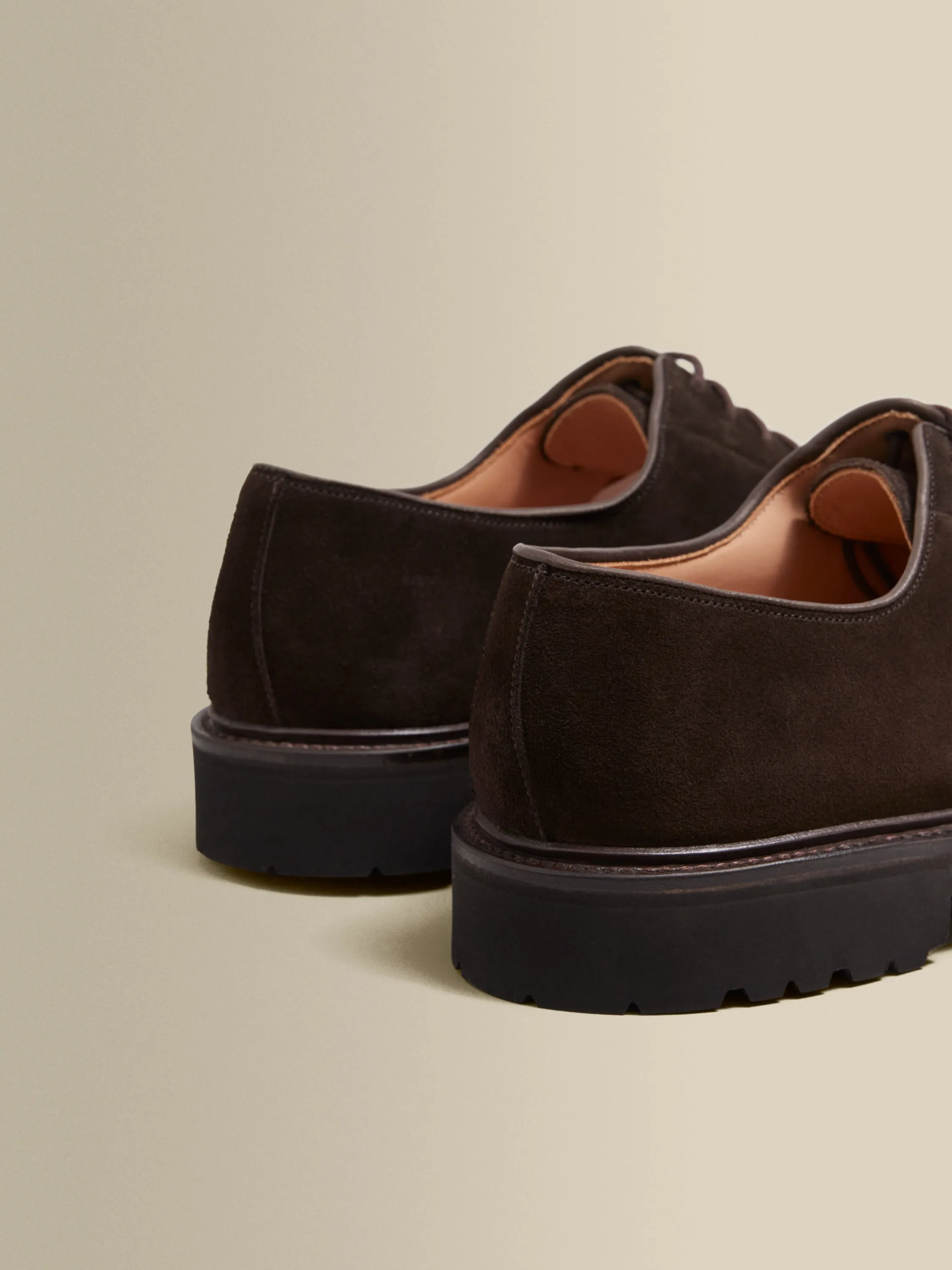 Split Suede Derby Shoes sold by Thom Sweeney product image thumbnail 3