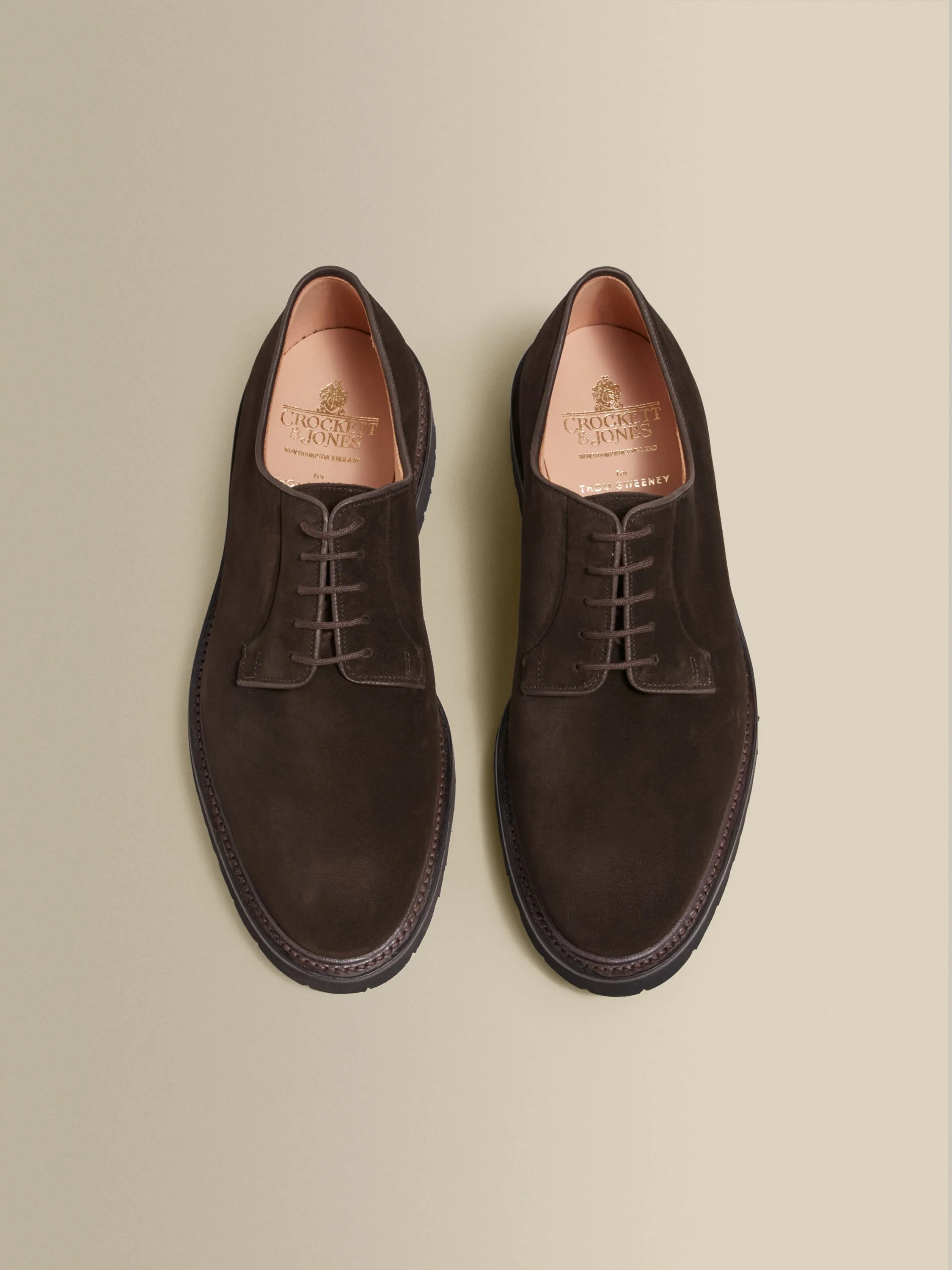 Split Suede Derby Shoes sold by Thom Sweeney product image thumbnail 4