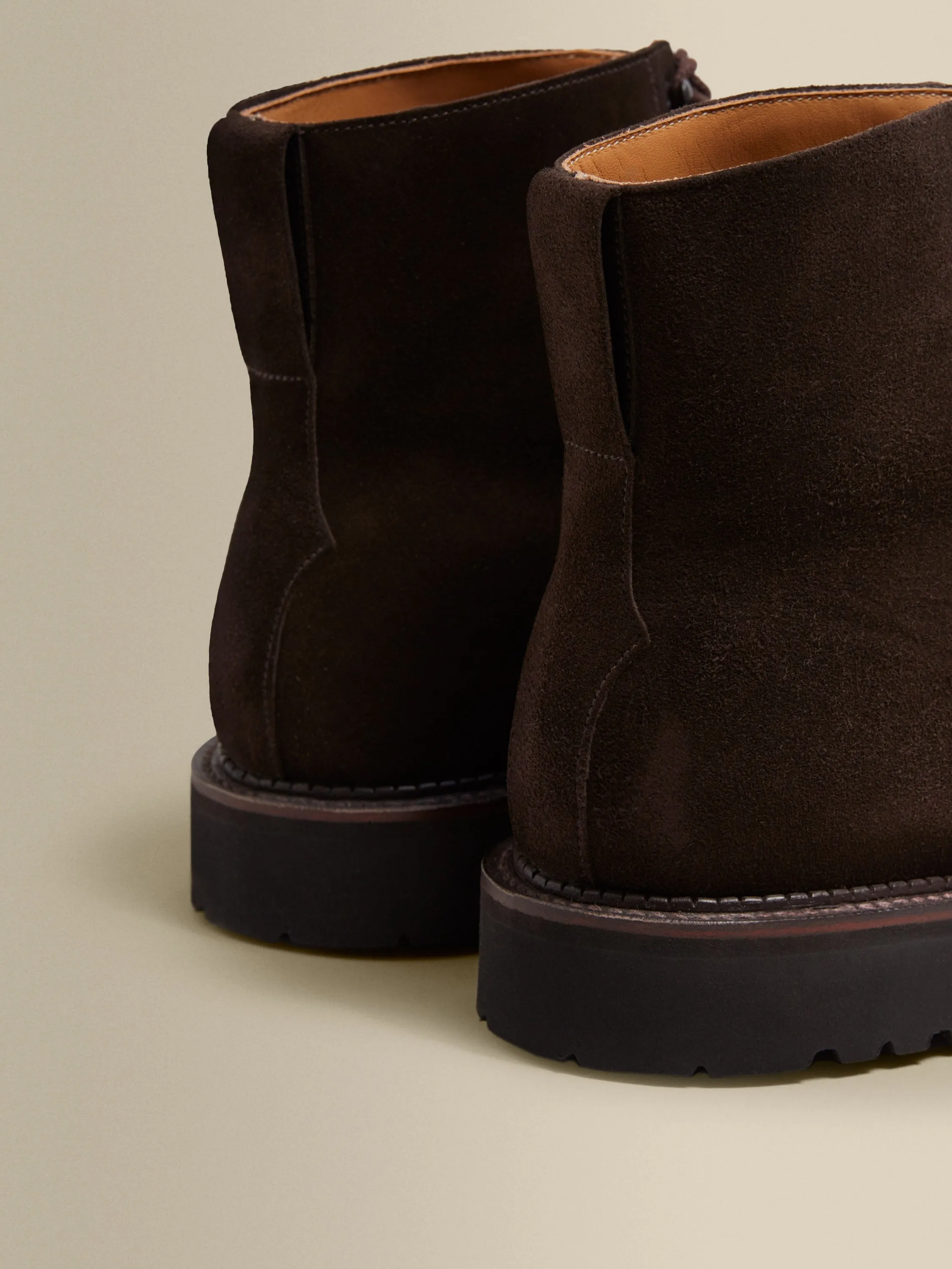 Split Suede Derby Boots sold by Thom Sweeney product image thumbnail 4