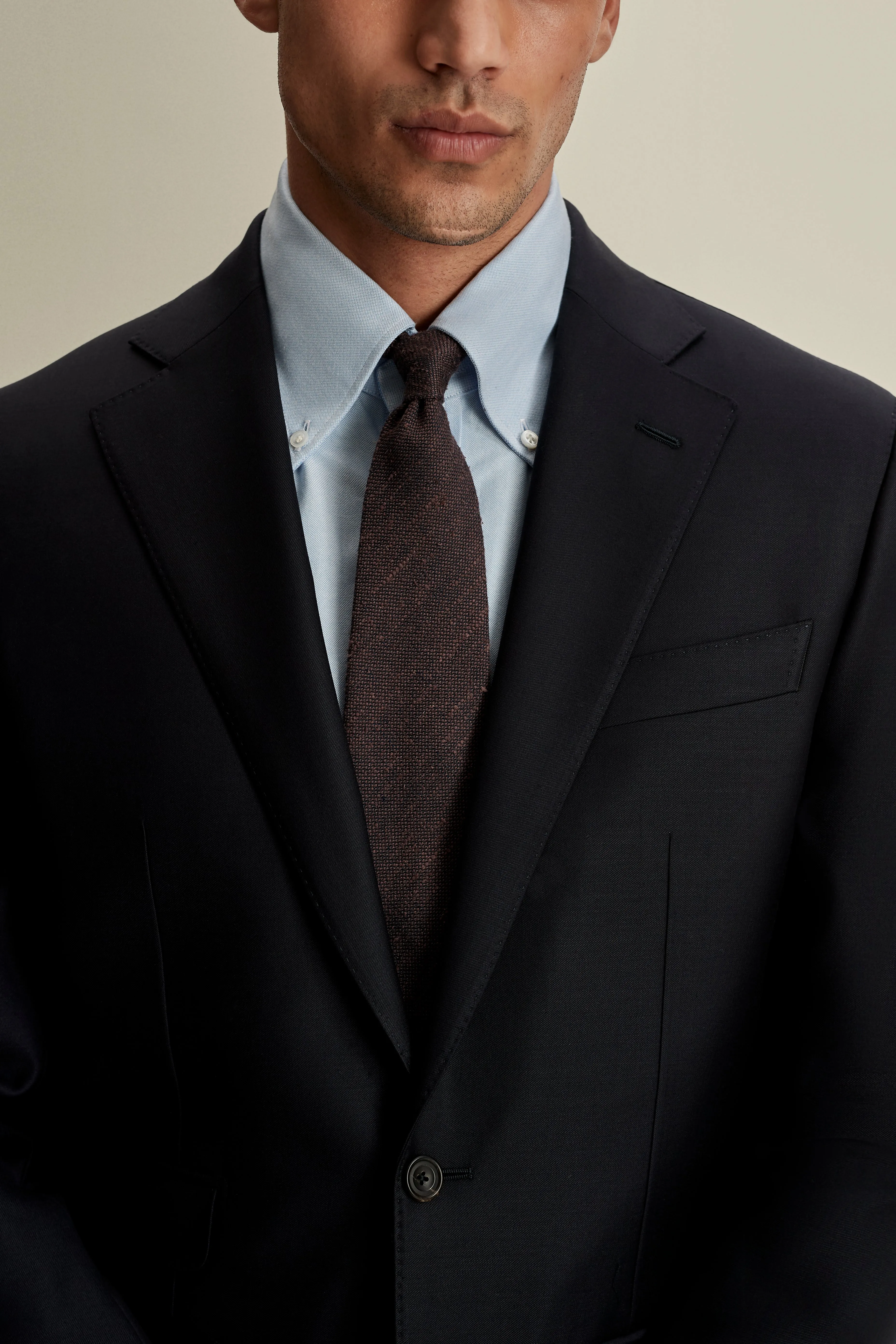 Wool Single Breasted Weighhouse Suit sold by Thom Sweeney product image thumbnail 4