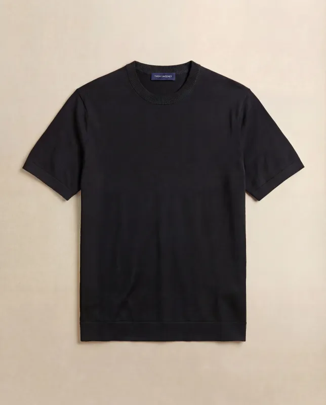 Crepe Cotton T-Shirt made by Thom Sweeney