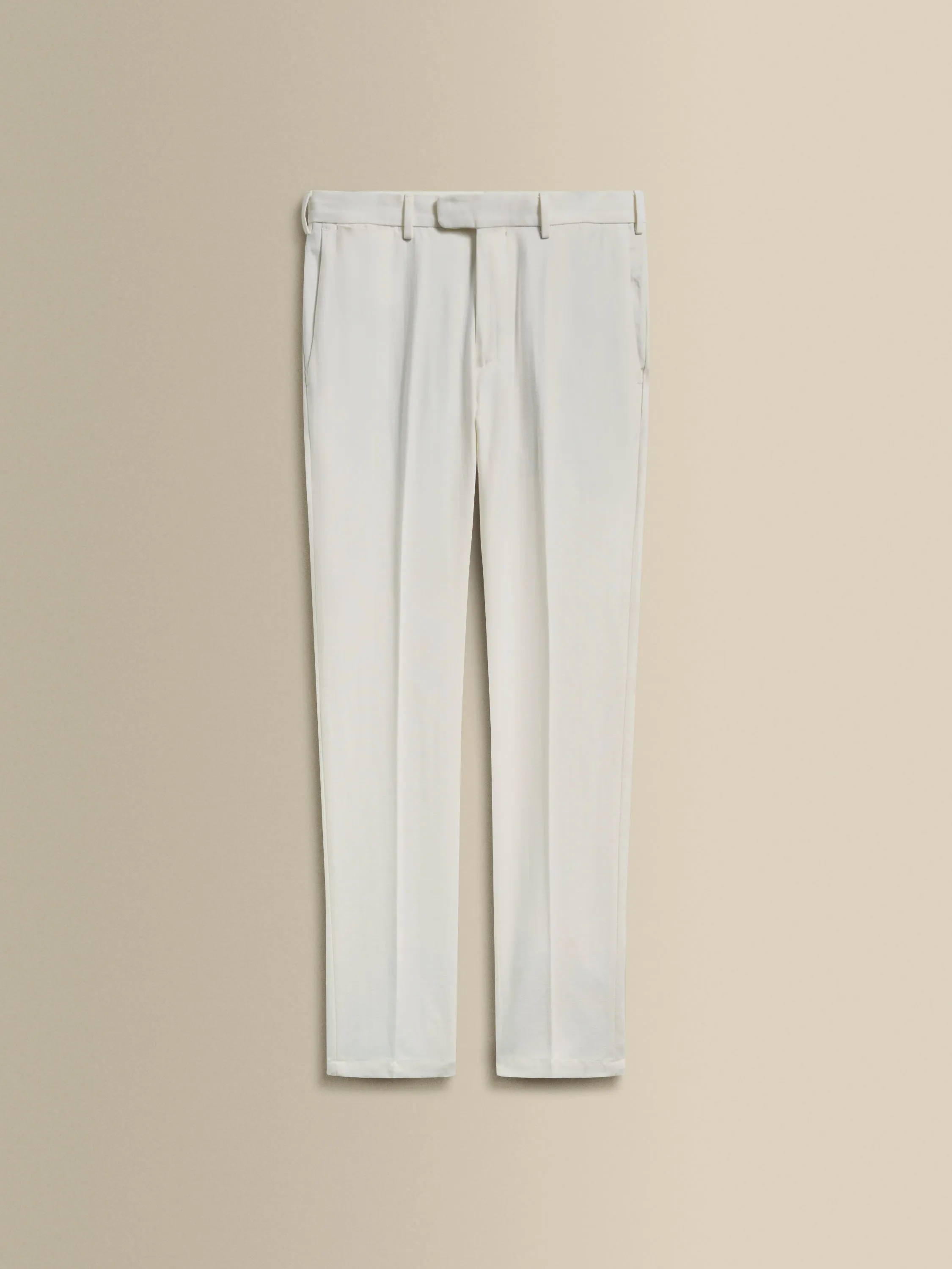 Cotton Easy Fit Flat Front Chinos sold by Thom Sweeney