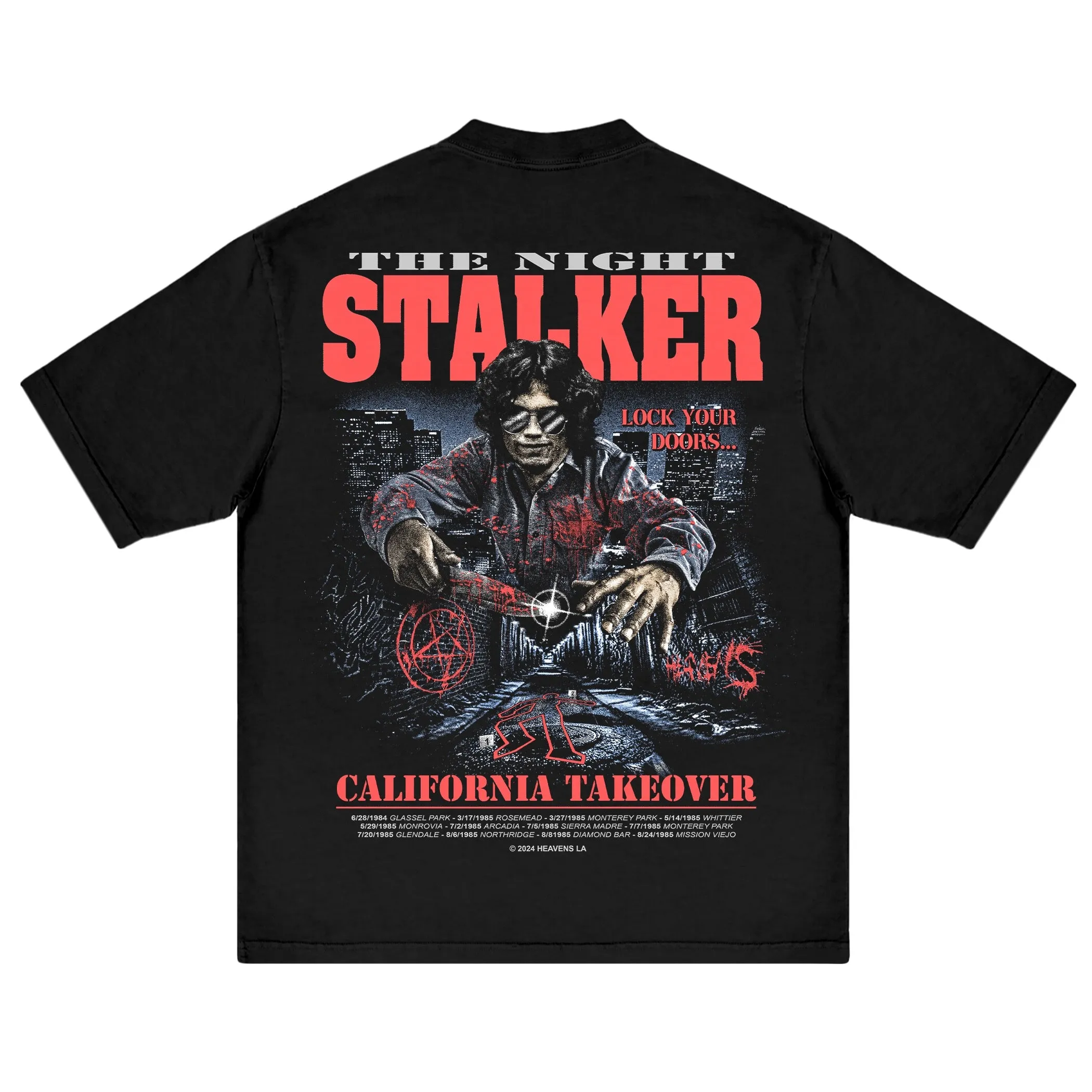 NIGHT STALKER 2 TOUR TEE sold by Heavens product image thumbnail 2