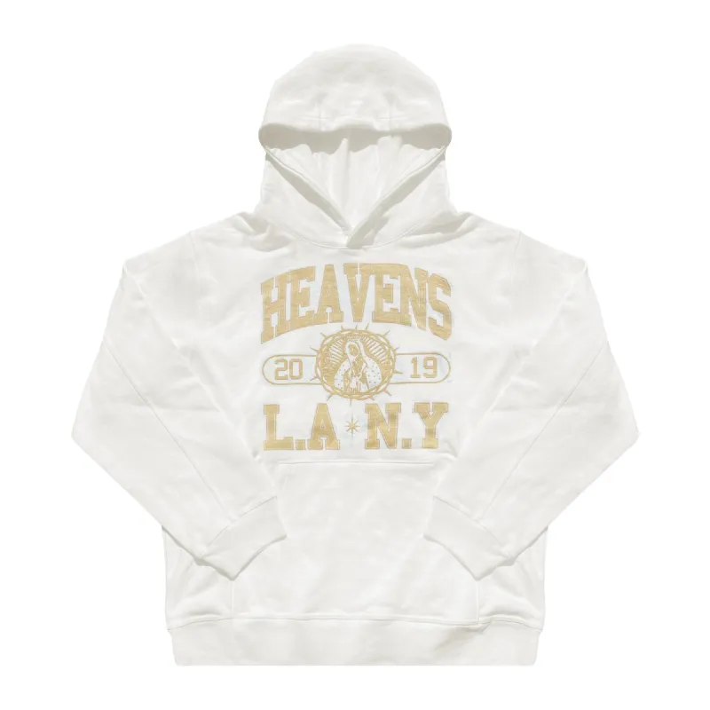Lany Kangaroo Pocket Hoodie (Cream) (defect) sold by Heavens