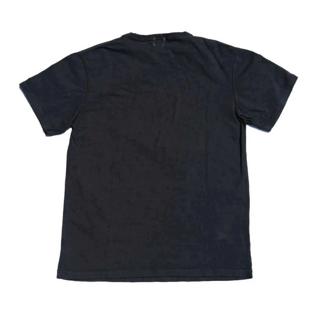Loop & Weft Shoulder Taped S/S Crewneck Tee (Black) sold by Okayama Denim product image thumbnail 4