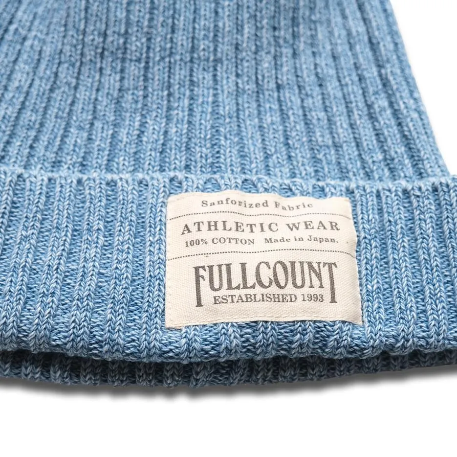 Fullcount Faded Indigo Dyed Beanie sold by Okayama Denim product image thumbnail 3