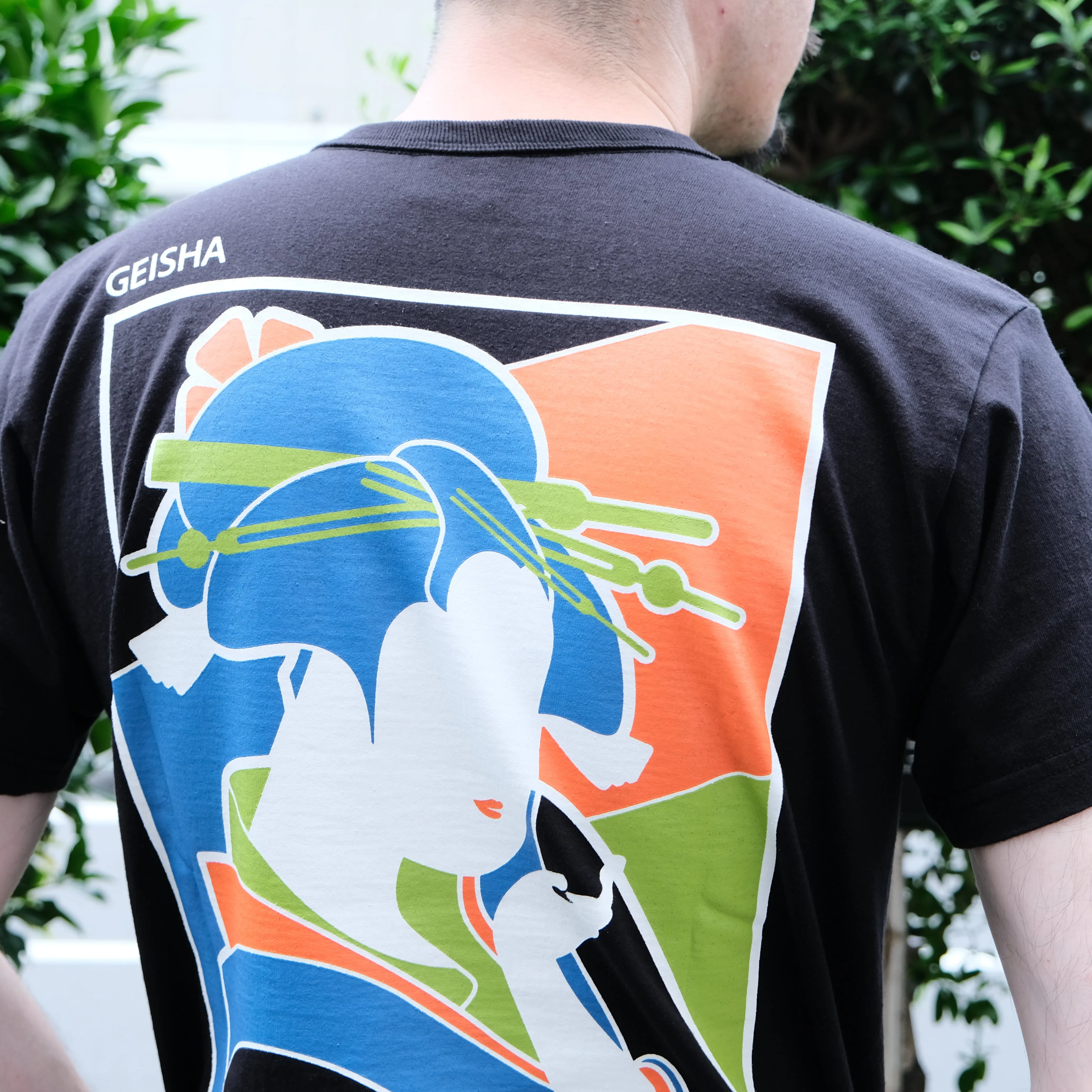 Samurai Jeans SJST26-103 Heavyweight Logo Print Tee sold by Okayama Denim product image thumbnail 5