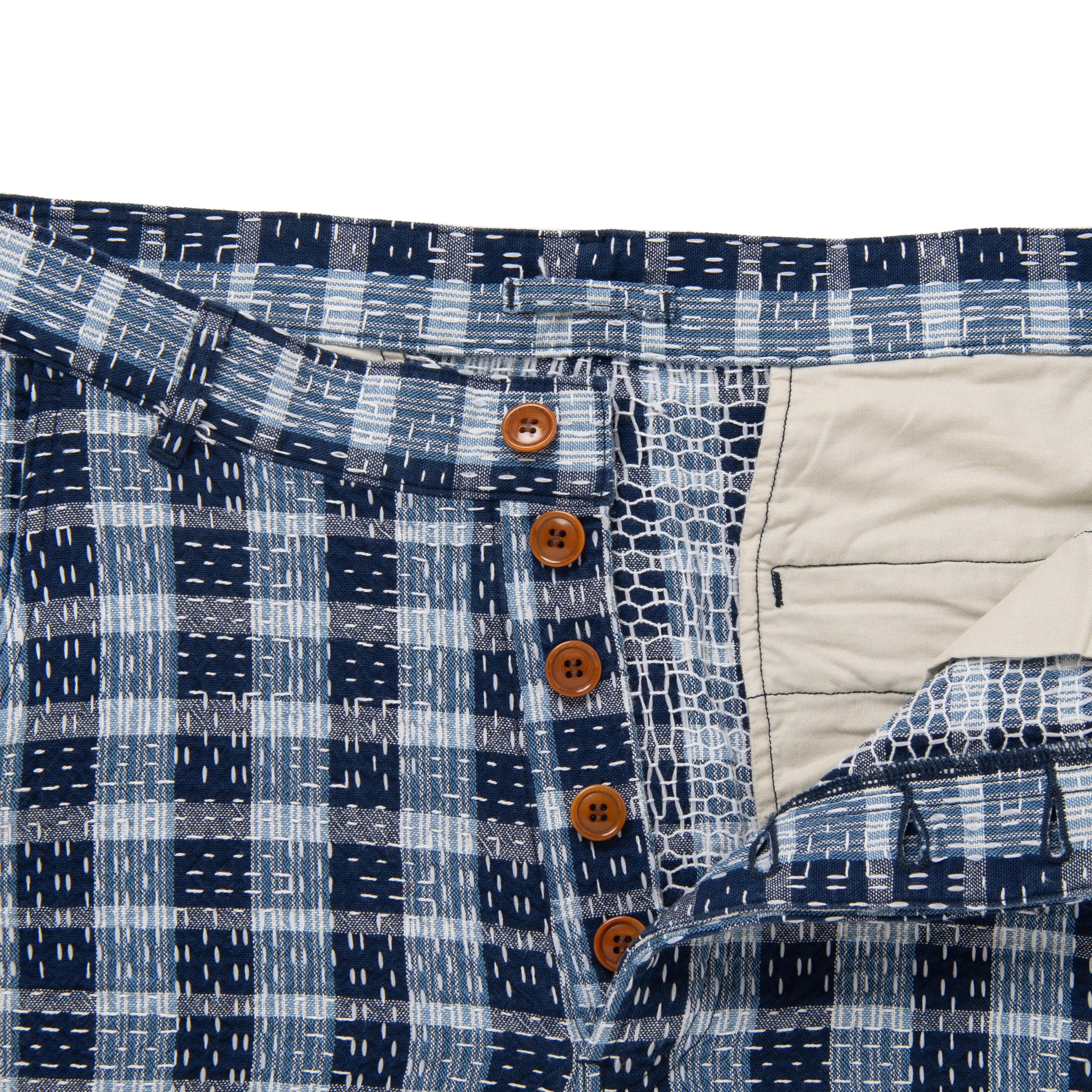 Studio D'Artisan "Indigo Noragi Sashiko" Shorts sold by Okayama Denim product image thumbnail 5