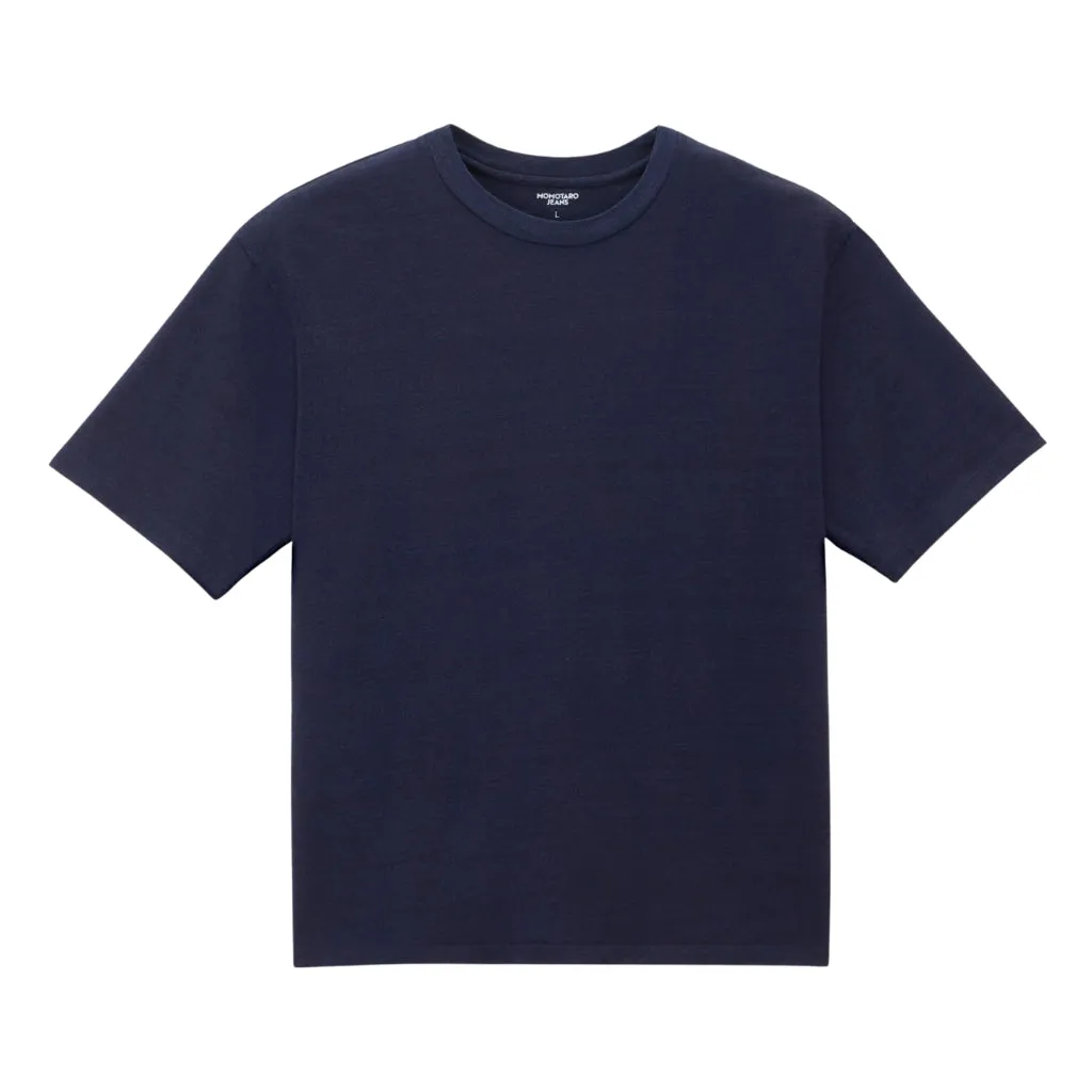 Momotaro 6.6oz. Indigo Dyed Tee sold by Okayama Denim product image thumbnail 2