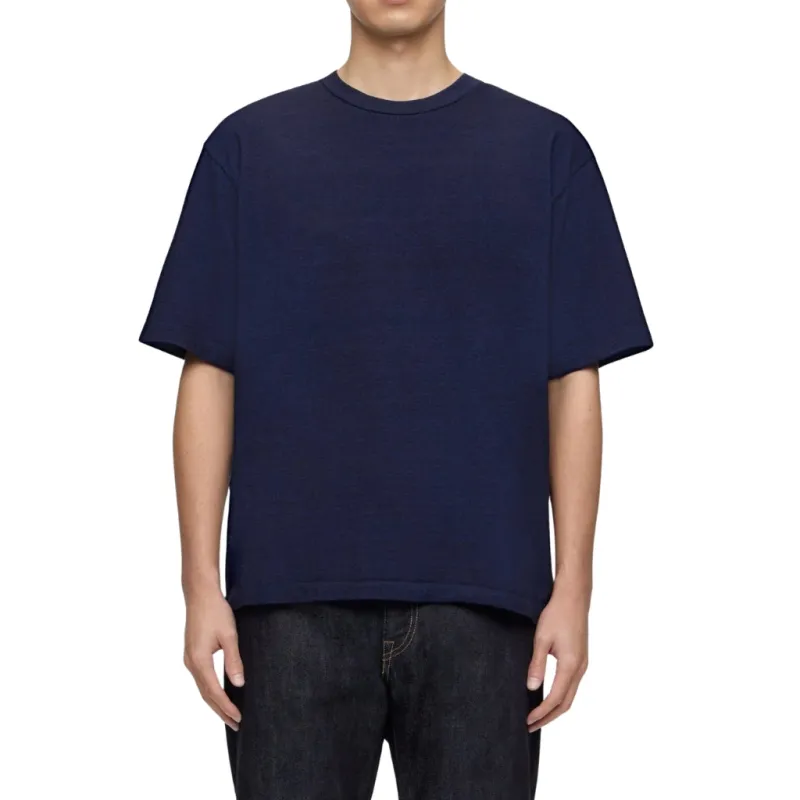 Momotaro 6.6oz. Indigo Dyed Tee made by Momotaro