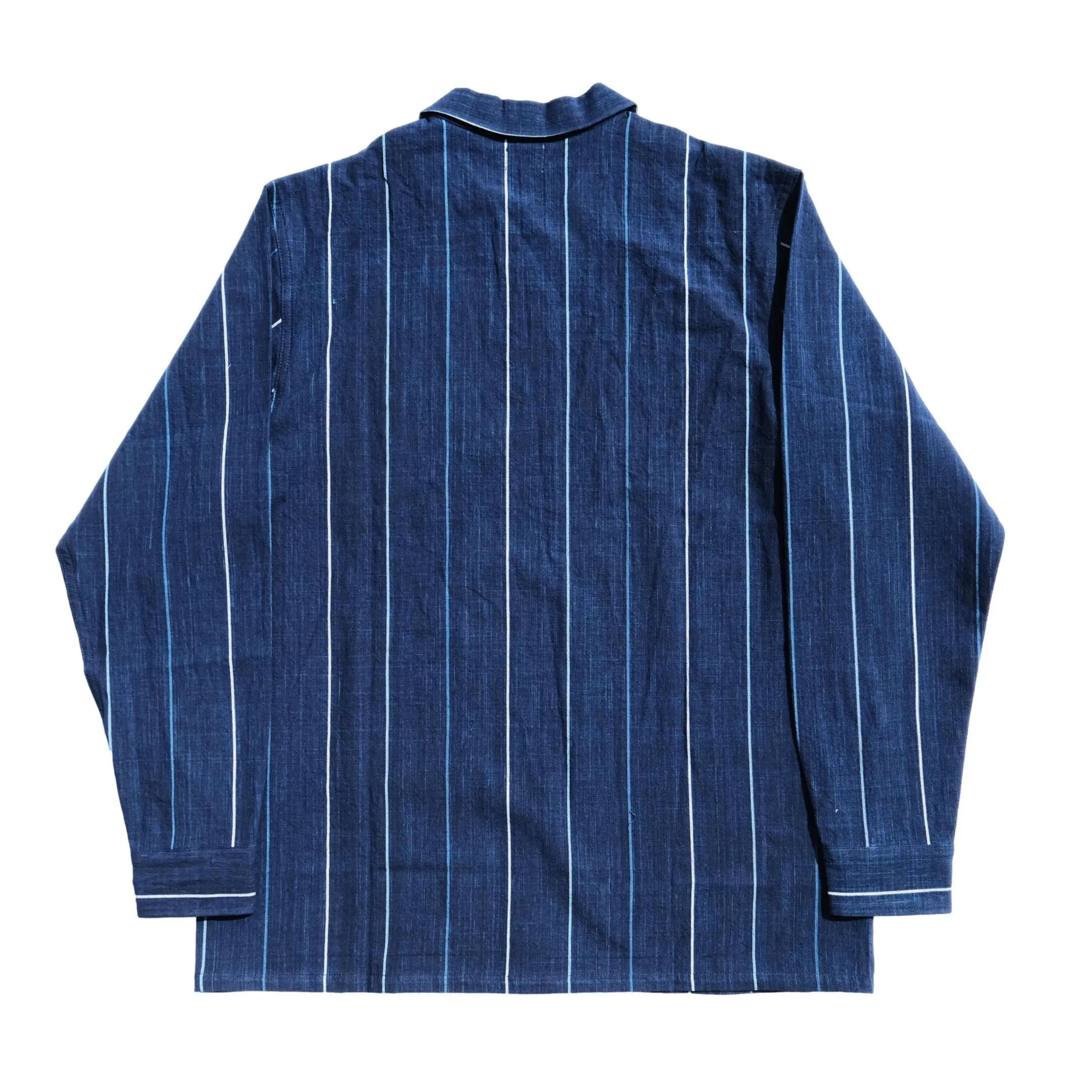 Omoto Denim "Matsusaka Momen" Natural Indigo Shirt sold by Okayama Denim product image thumbnail 4