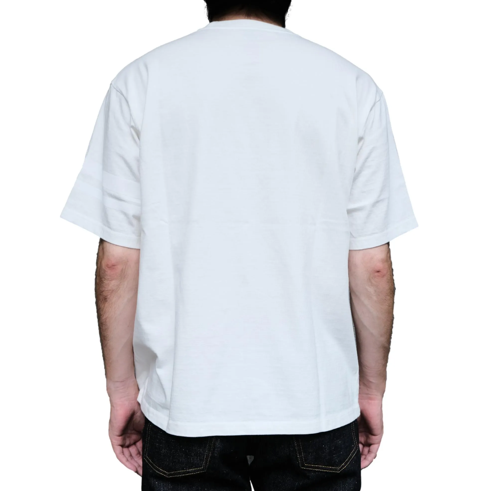 Momotaro Suvin Gold GTB S/S Tee (White) sold by Okayama Denim product image thumbnail 2