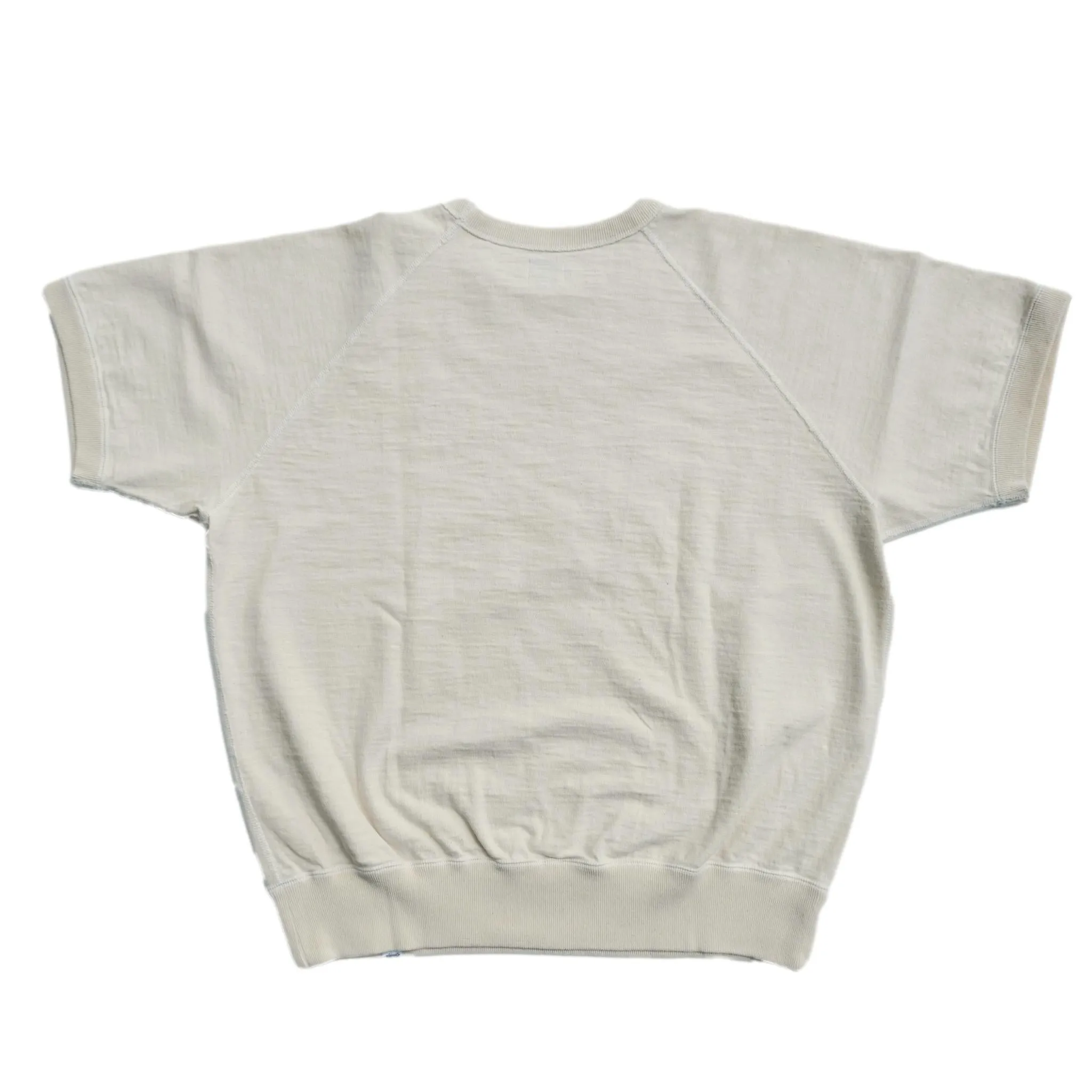 Omoto Denim Heavy Gauge Nep Tee (Natural) sold by Okayama Denim product image thumbnail 4