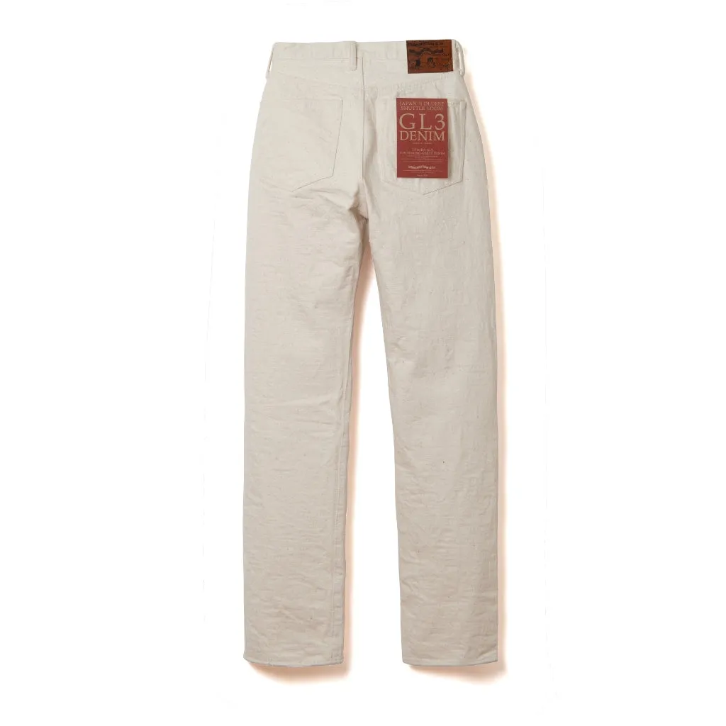 Studio D'Artisan SD-1001E "GL3" Ecru Selvedge Jeans (Classic Straight) sold by Okayama Denim product image thumbnail 5