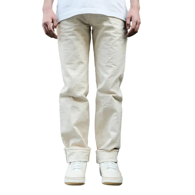 Studio D'Artisan SD-1001E "GL3" Ecru Selvedge Jeans (Classic Straight) made by Studio D'Artisan