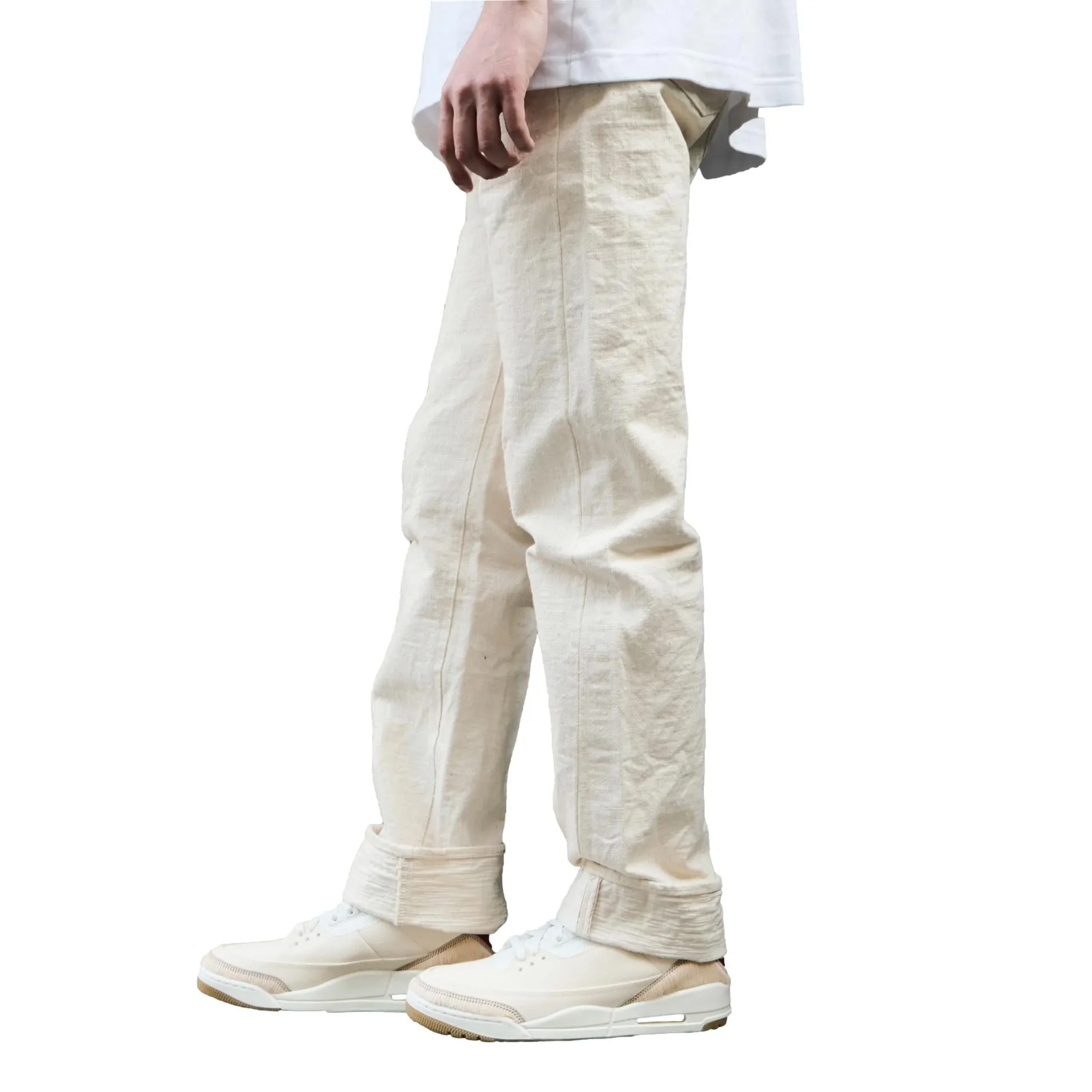 Studio D'Artisan SD-1001E "GL3" Ecru Selvedge Jeans (Classic Straight) sold by Okayama Denim product image thumbnail 2