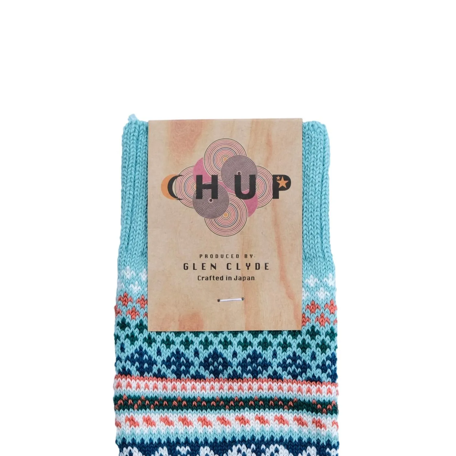 Chup Socks Peili (Aqua Green) sold by Okayama Denim product image thumbnail 2