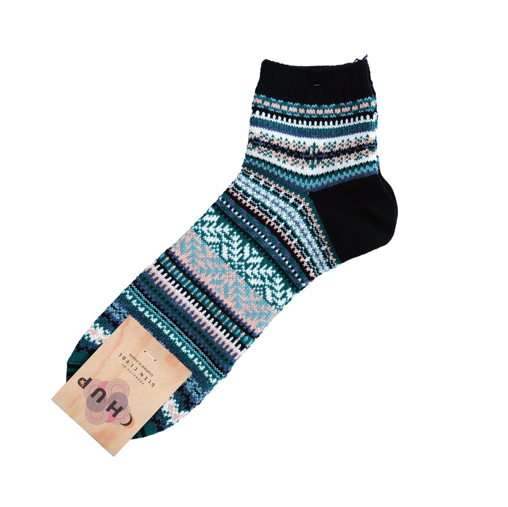 Chup Socks Helgen (Ink Blue) sold by Okayama Denim