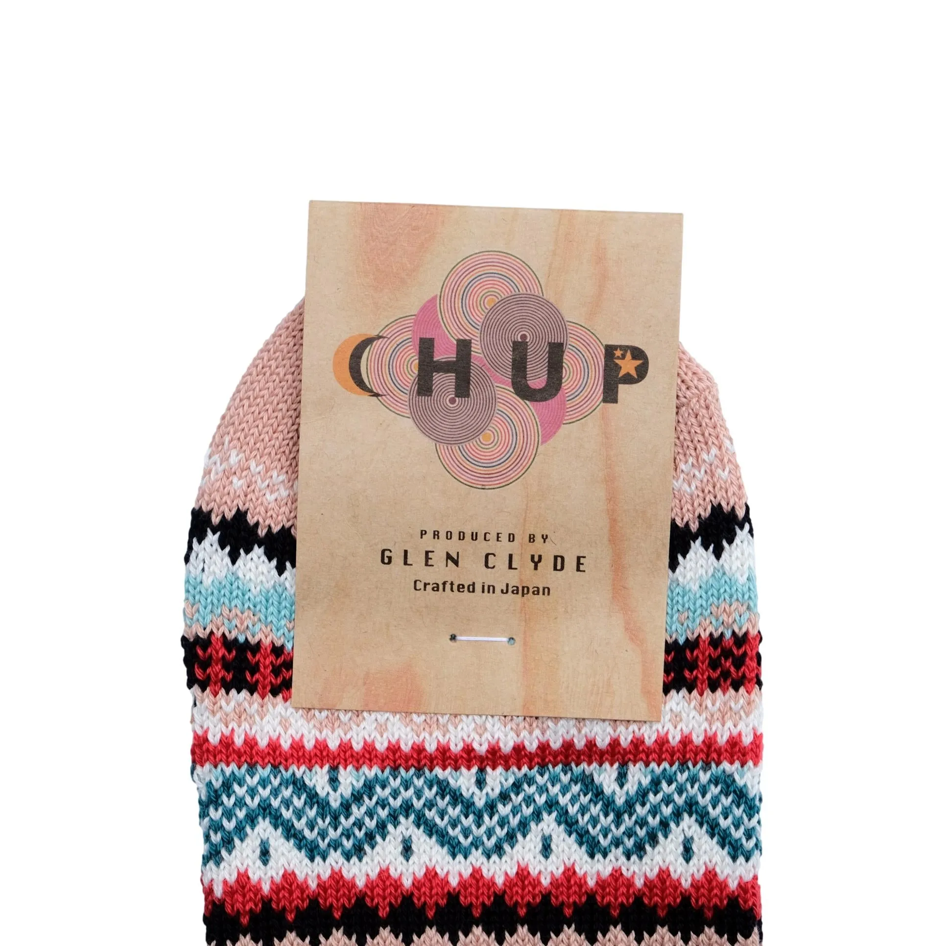 Chup Socks Blomsterfelt (Peach) sold by Okayama Denim product image thumbnail 4