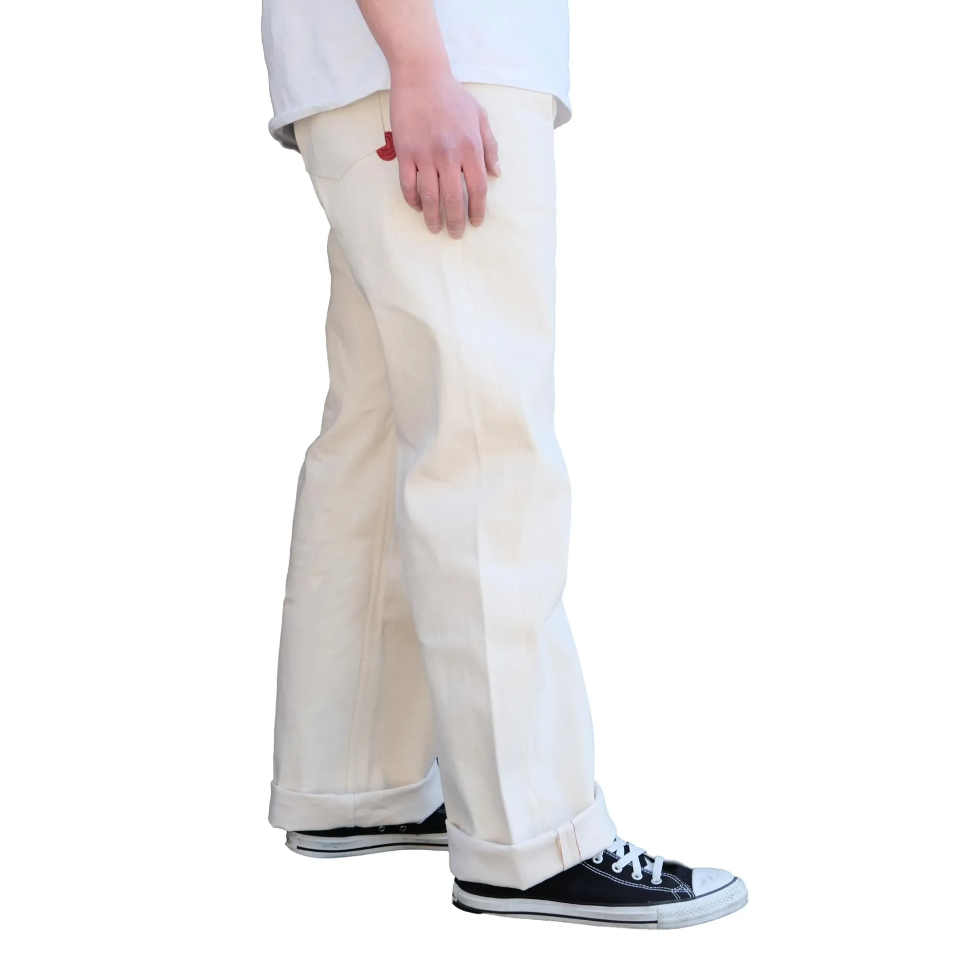 Plest "101" Ecru Selvedge Denim Jeans sold by Okayama Denim product image thumbnail 4