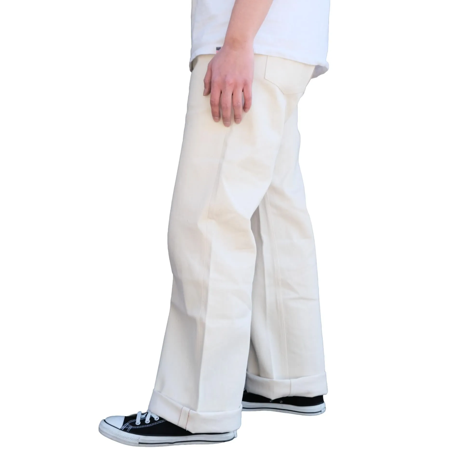 Plest "101" Ecru Selvedge Denim Jeans sold by Okayama Denim product image thumbnail 2