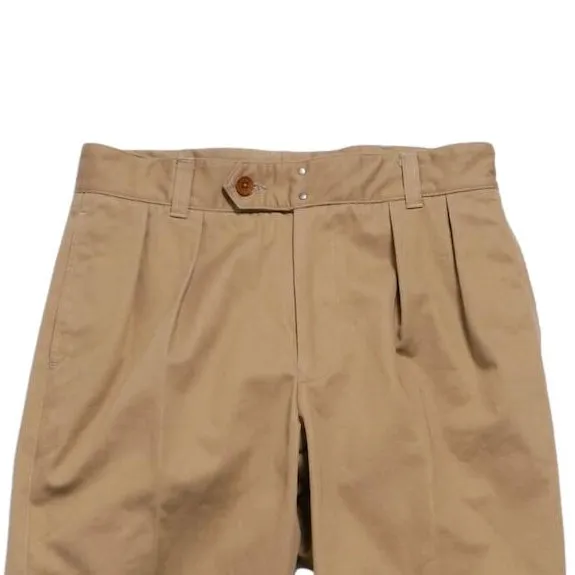 Soundman "Clarke" Double Pleated Officer Trousers sold by Okayama Denim product image thumbnail 5