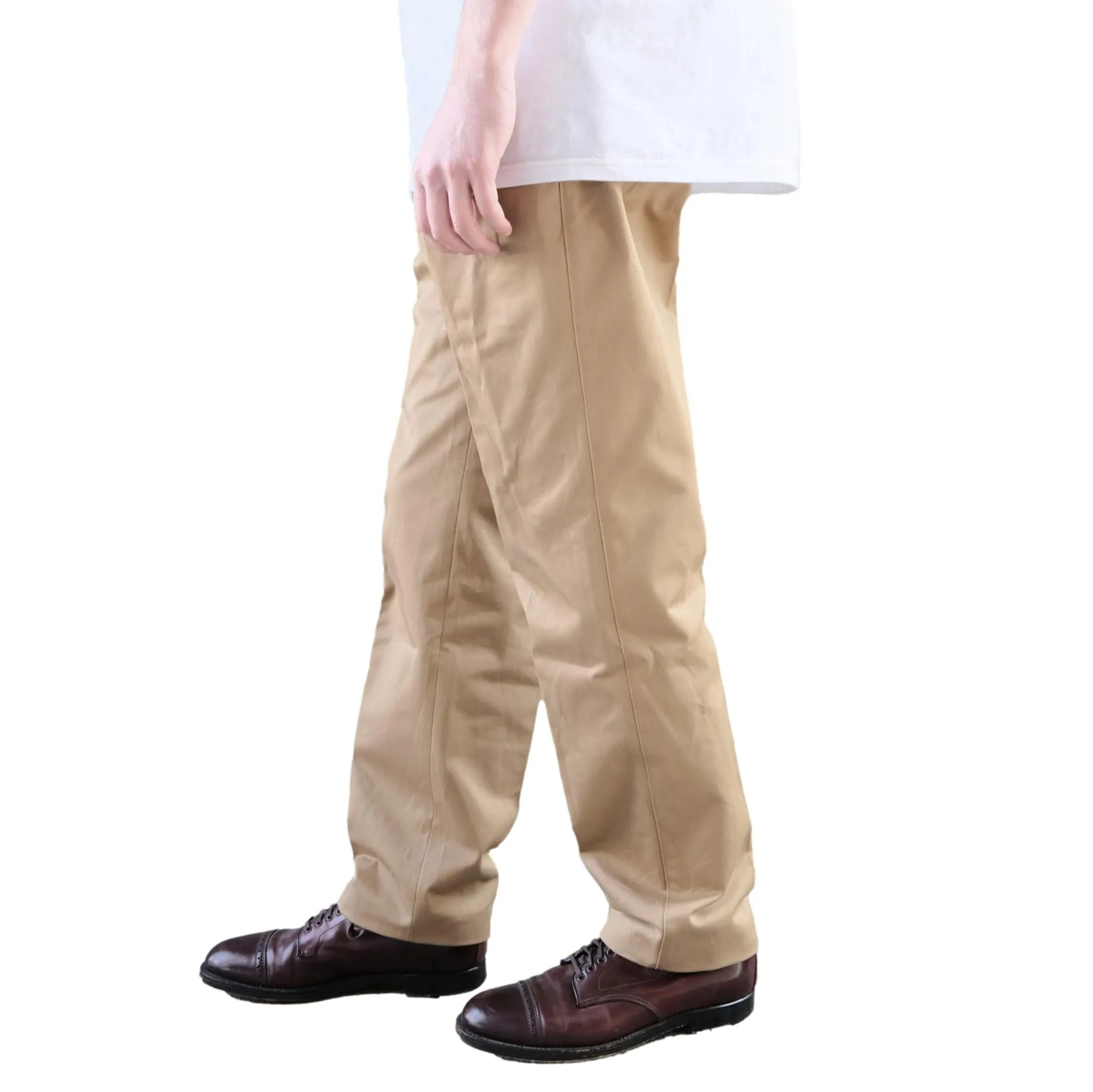 Soundman "Clarke" Double Pleated Officer Trousers sold by Okayama Denim product image thumbnail 2