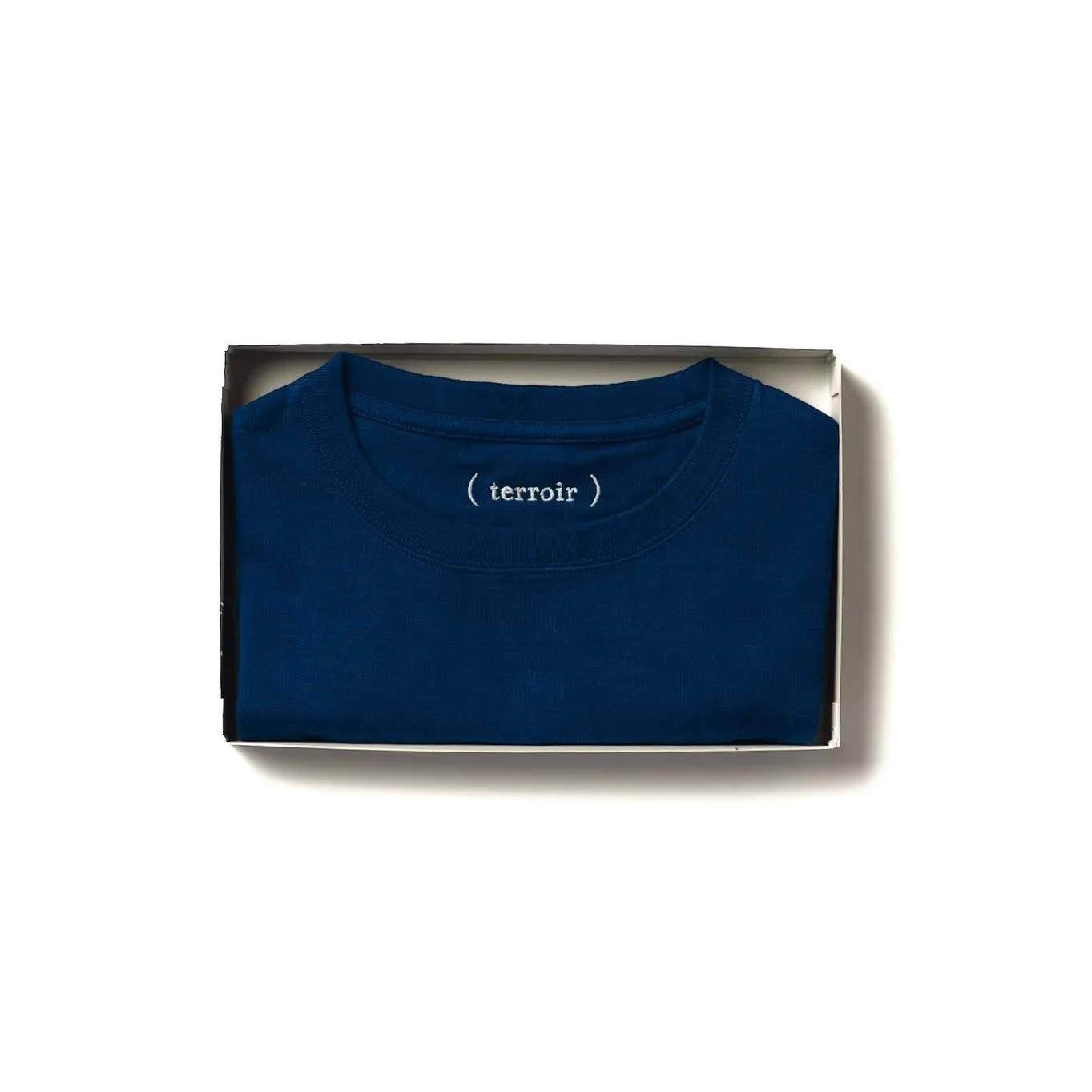 Terroir Natural Indigo Dyed Tee sold by Okayama Denim product image thumbnail 5