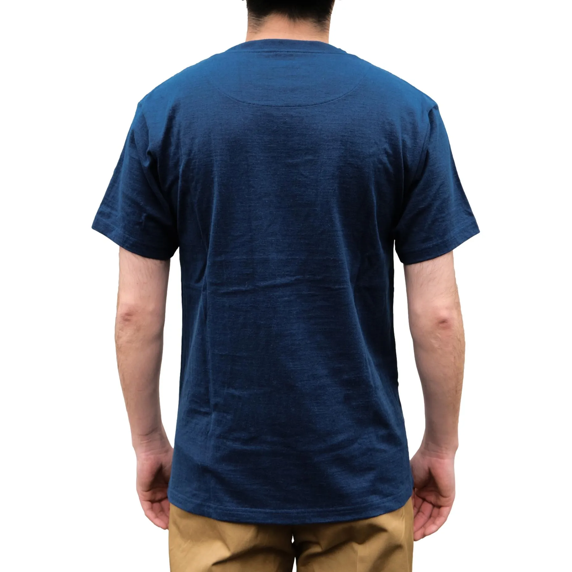 Terroir Natural Indigo Dyed Tee sold by Okayama Denim product image thumbnail 2