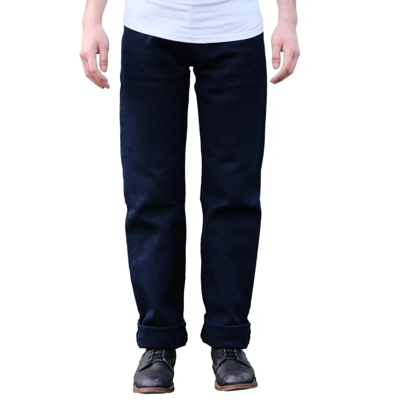 Studio D'Artisan "Kasezome" Indigo Sashiko Selvedge Pants (Regular Straight) made by Studio D'Artisan