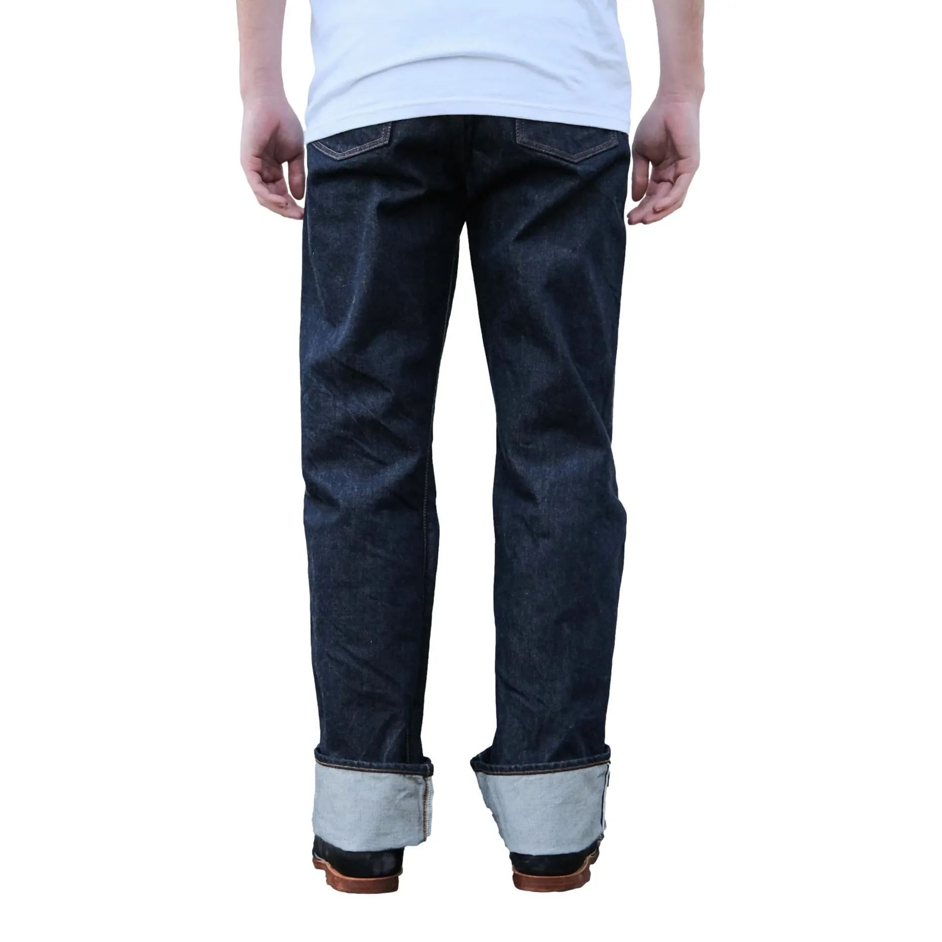Studio D'Artisan 15oz. Suvin Gold Selvedge Denim Jeans (Loose Straight) sold by Okayama Denim product image thumbnail 3
