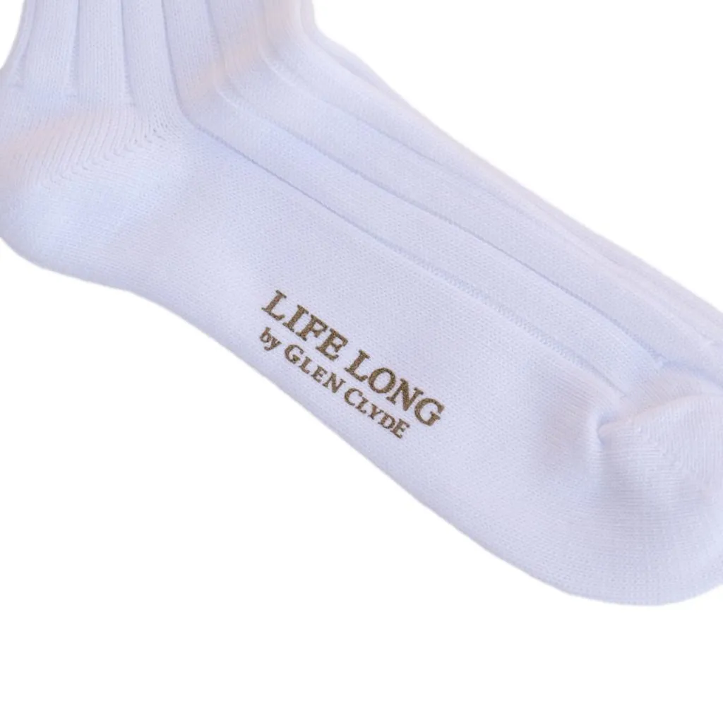 Chup Socks TS-1 "Life Long" (White) sold by Okayama Denim product image thumbnail 4