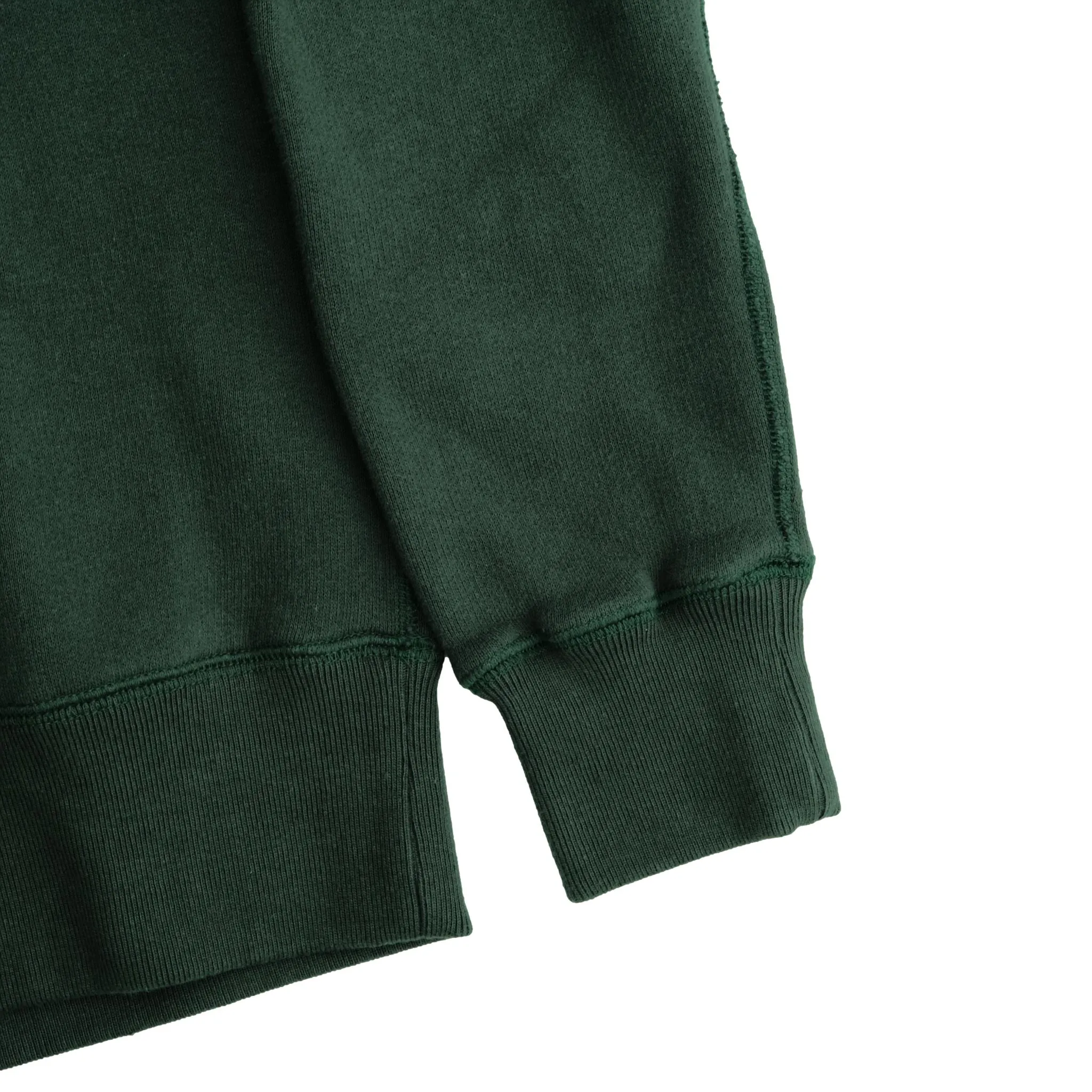 Loop & Weft Super Fluffy Knit Turtleneck Sweatshirt (Green) sold by Okayama Denim product image thumbnail 5