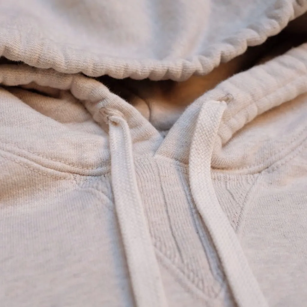 Studio D'Artisan Loopwheel Hoodie (Oatmeal) sold by Okayama Denim product image thumbnail 3