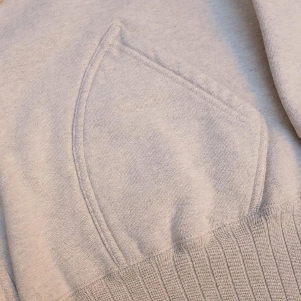 Studio D'Artisan Loopwheel Hoodie (Oatmeal) sold by Okayama Denim product image thumbnail 4